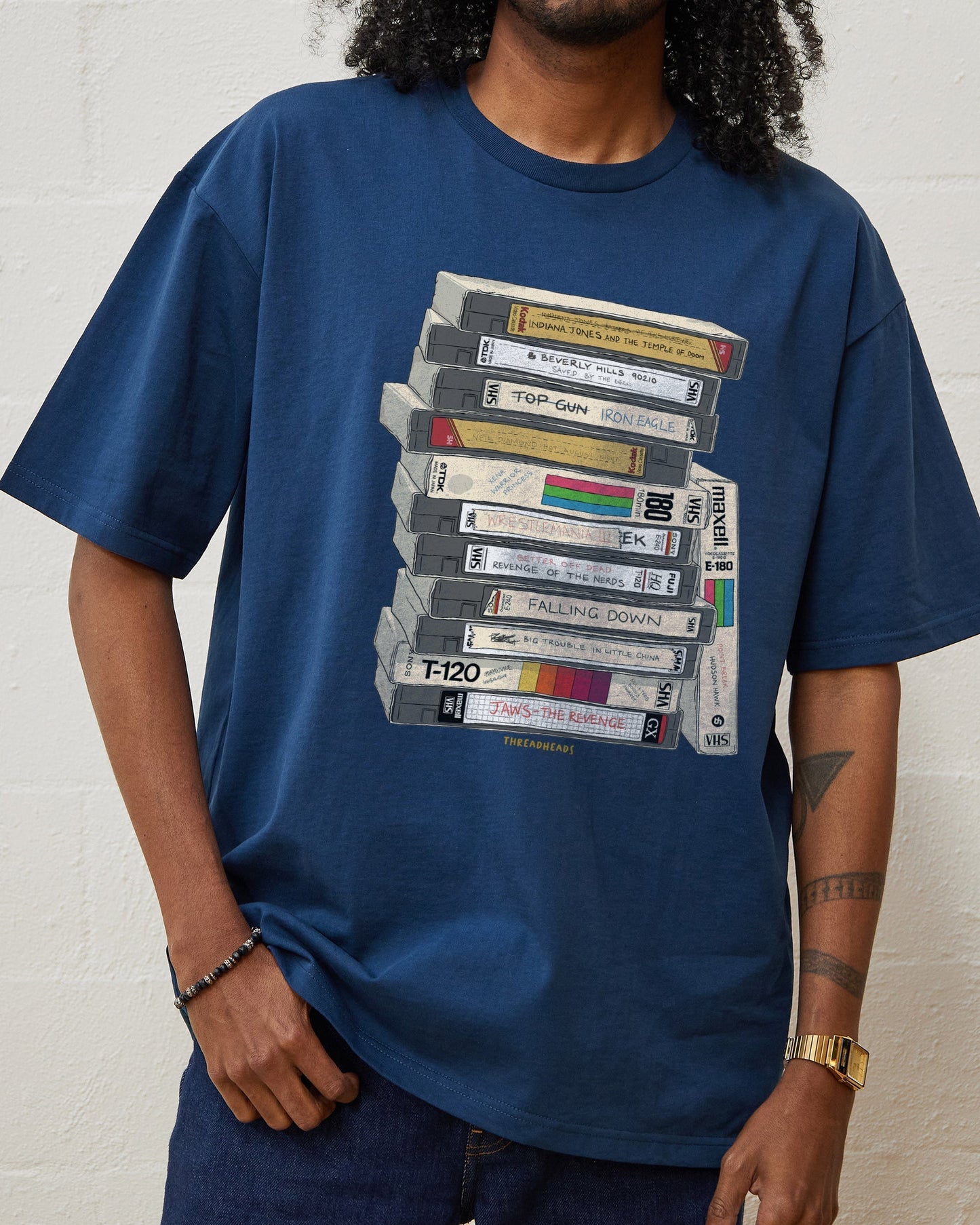 VHS Tapes T-Shirt Unisex T-shirt, Sweatshirt, Hoodie, Long Sleeve Tee - T-Shirt, Sweatshirt, Hoodie
