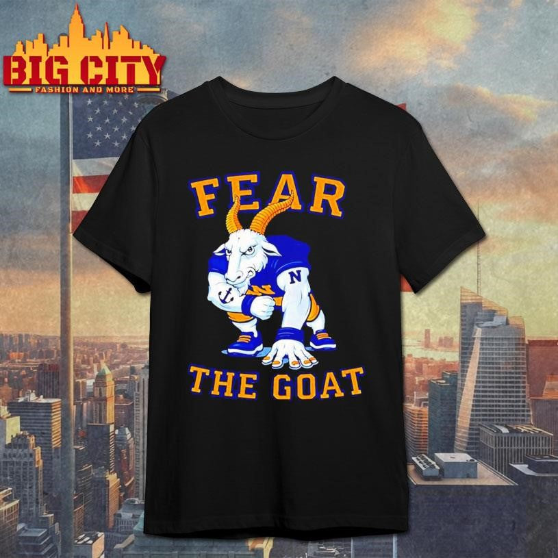 Navy Midshipmen Navy Fear The Goat Shirt Unisex T-shirt, Sweatshirt, Hoodie, Long Sleeve Tee - T-Shirt, Sweatshirt, Hoodie
