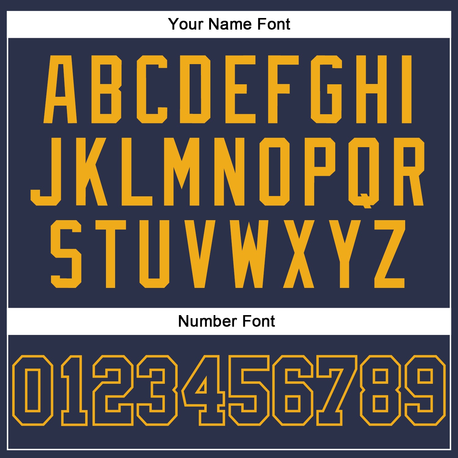 Custom Navy Navy-Gold Authentic Baseball Jersey baseball jersey product view 5
