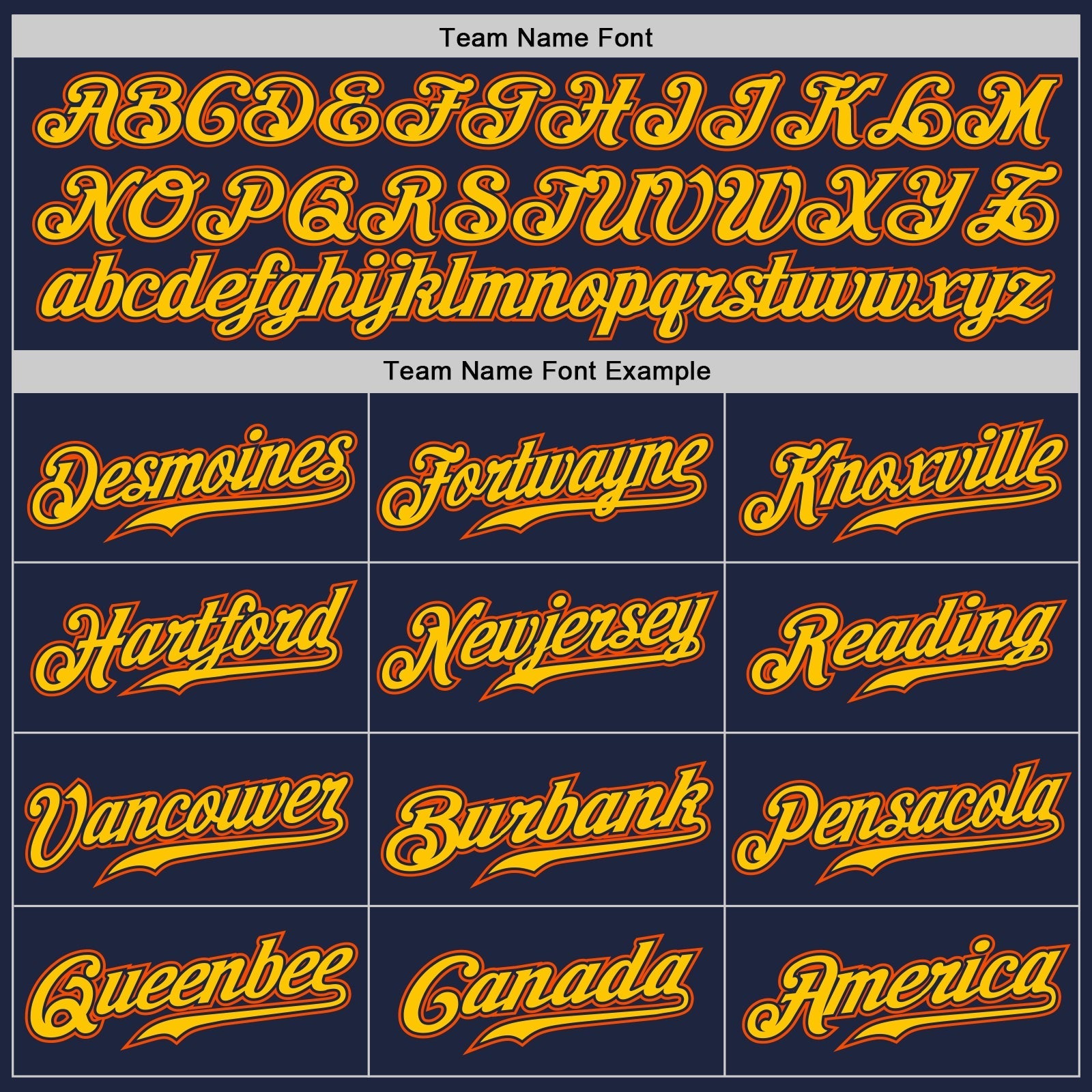 Custom Navy Gold-Orange Authentic Baseball Jersey baseball jersey product view 5