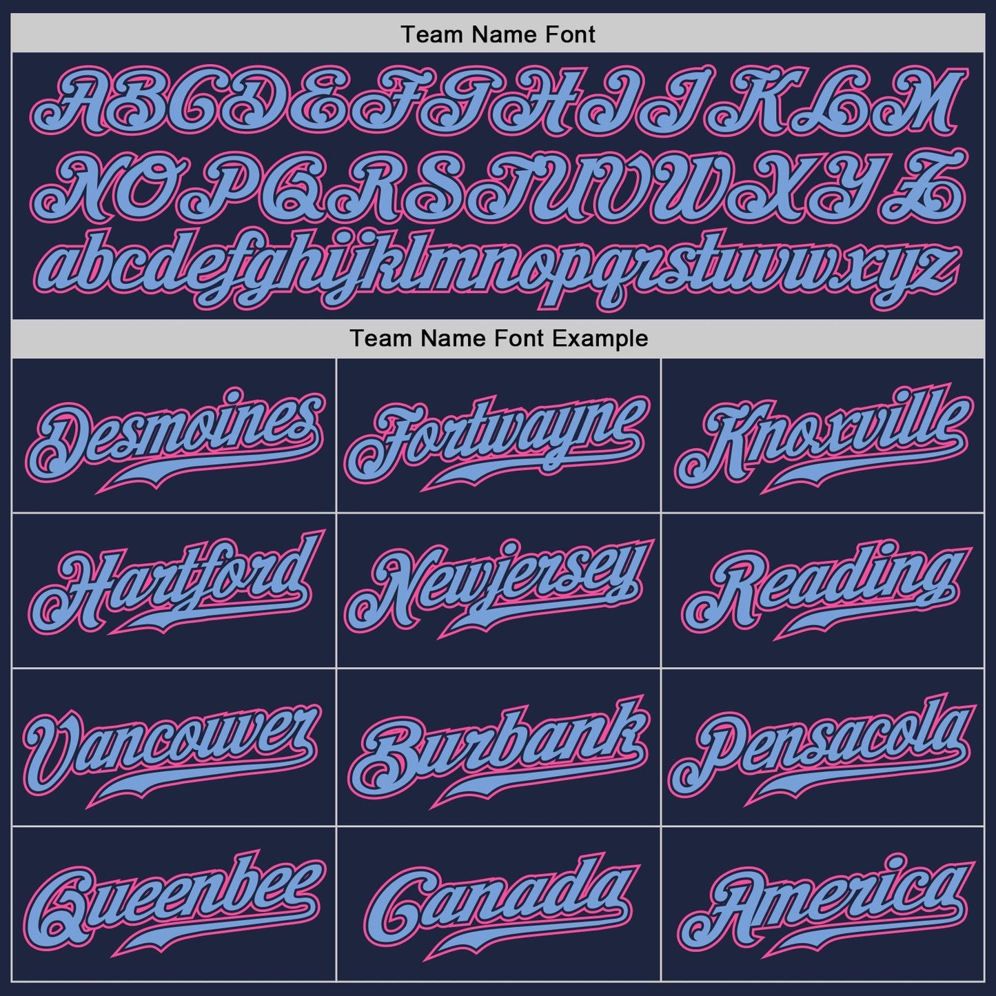 Custom Navy Pink-Light Blue Authentic Baseball Jersey baseball jersey product view 5