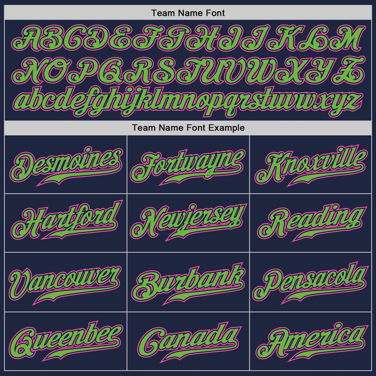 Custom Navy White Pinstripe Pink-Neon Green Authentic Baseball Jersey baseball jersey product view 5