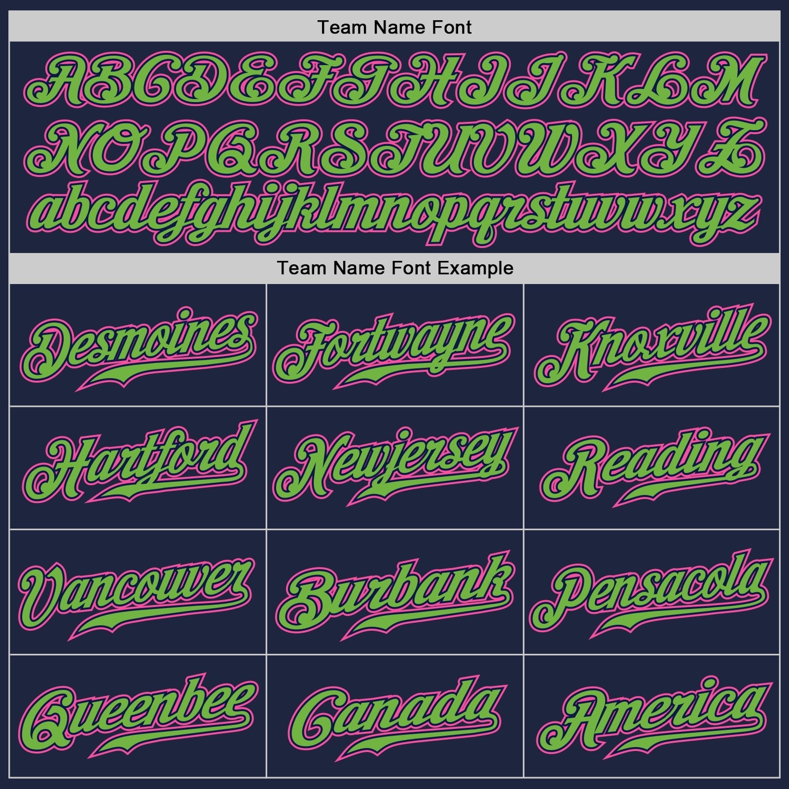 Custom Navy White Pinstripe Pink-Neon Green Authentic Baseball Jersey baseball jersey product view 5