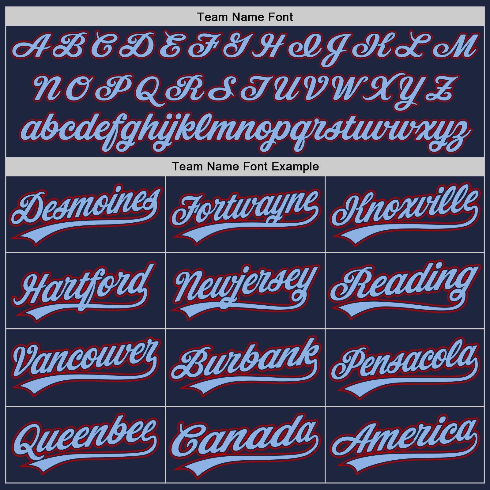 Custom Navy Red-Light Blue Authentic Baseball Jersey baseball jersey product view 4
