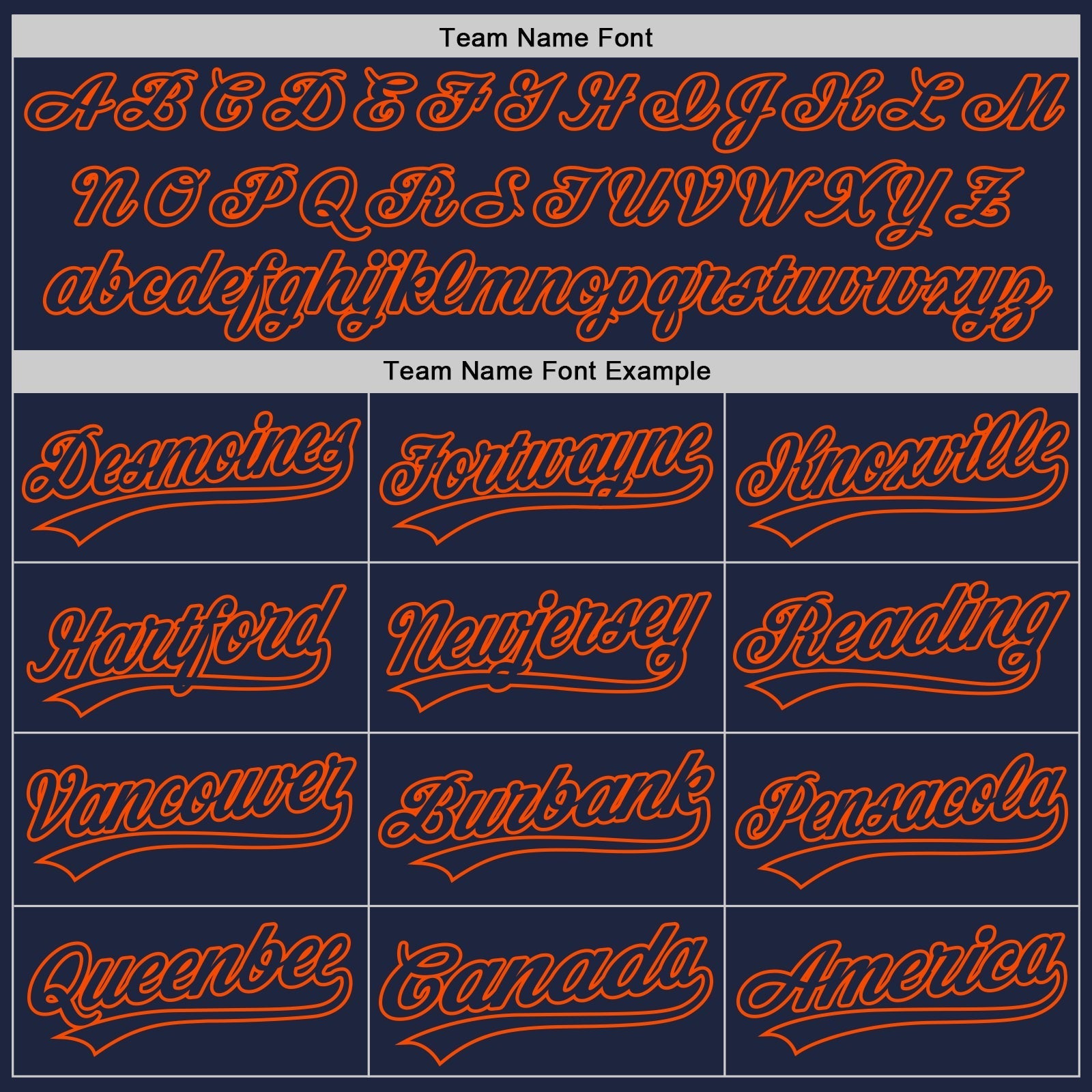 Custom Navy Navy-Orange Authentic Baseball Jersey baseball jersey product view 4