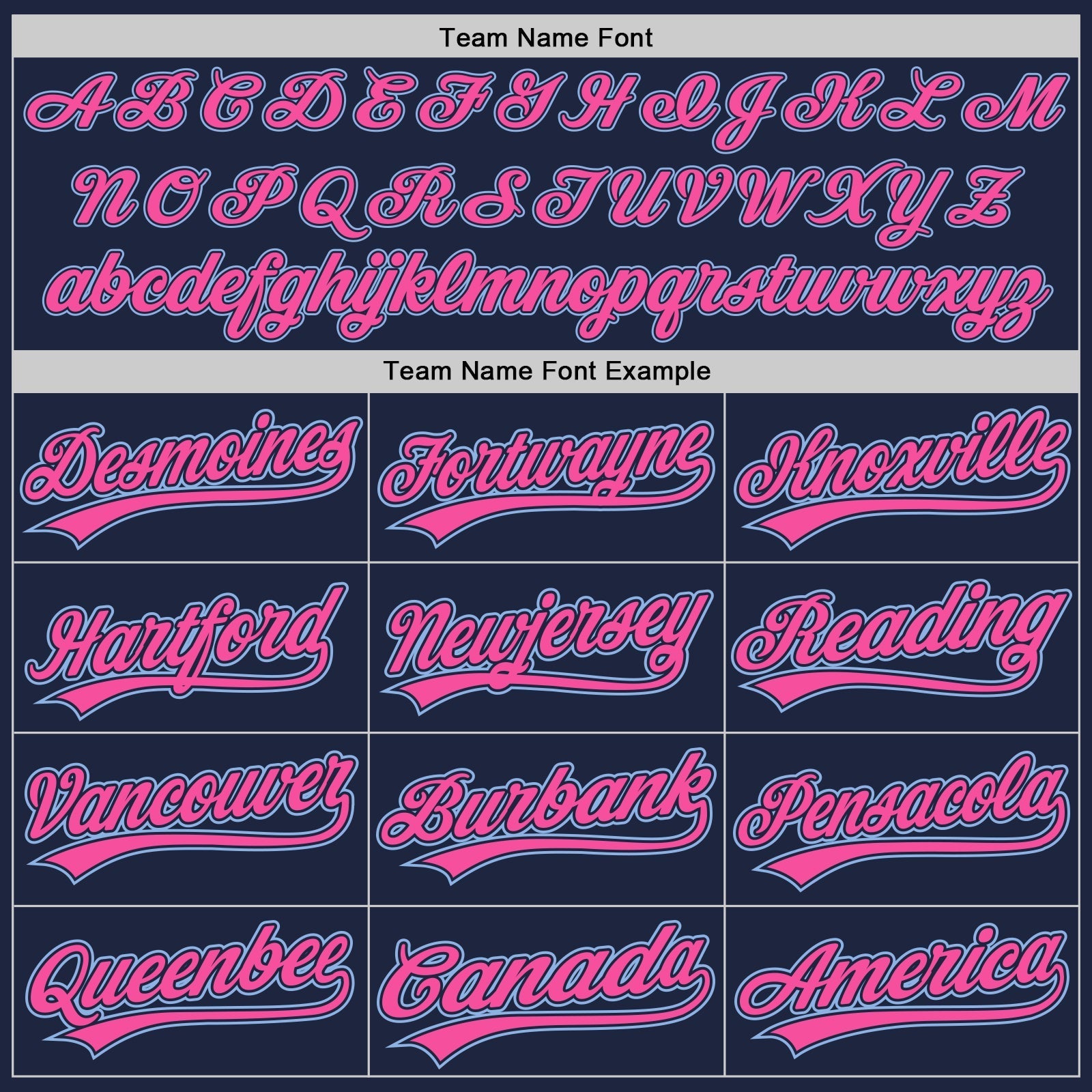 Custom Navy Light Blue-Pink Authentic Baseball Jersey baseball jersey product view 4