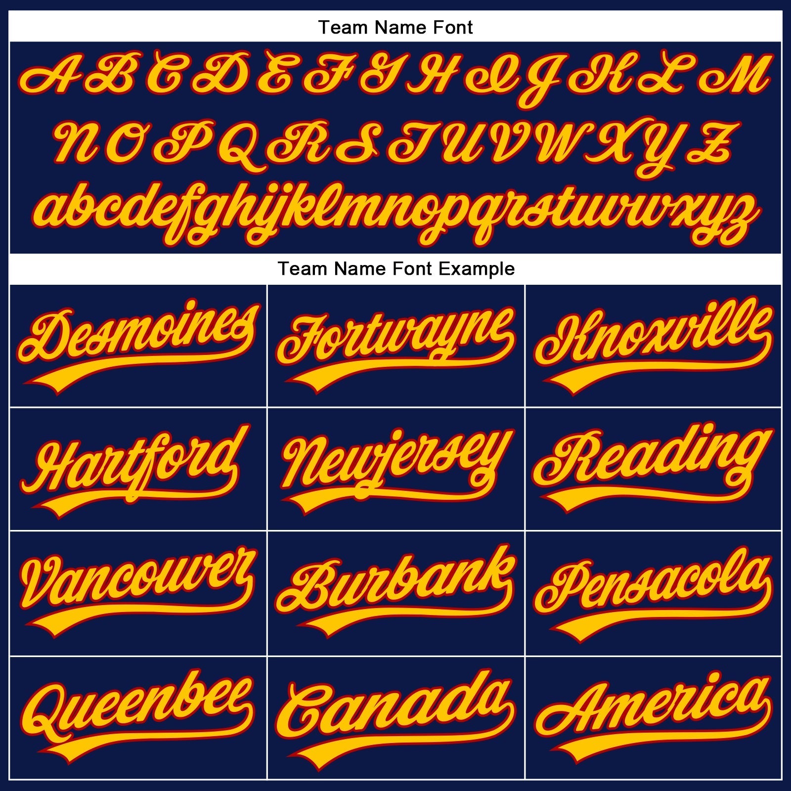 Custom Navy Yellow Pinstripe Red Authentic Baseball Jersey baseball jersey product view 4