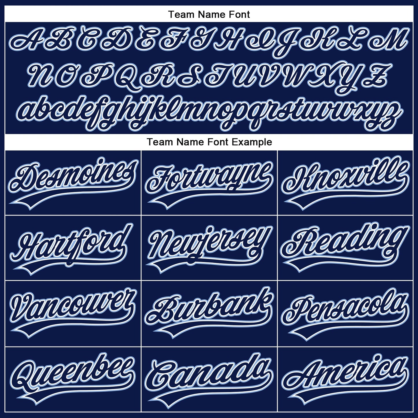 Custom Navy White Pinstripe Light Blue Authentic Baseball Jersey baseball jersey product view 4