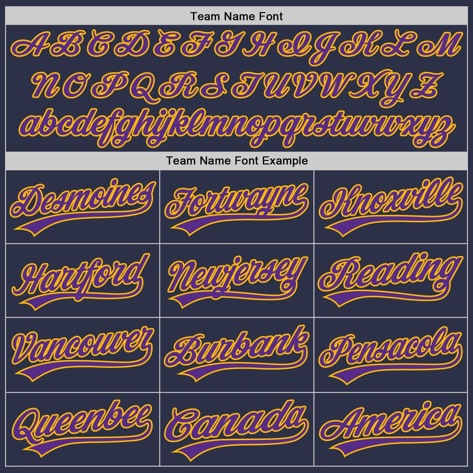 Custom Navy Purple-Gold Authentic Throwback Baseball Jersey baseball jersey product view 4