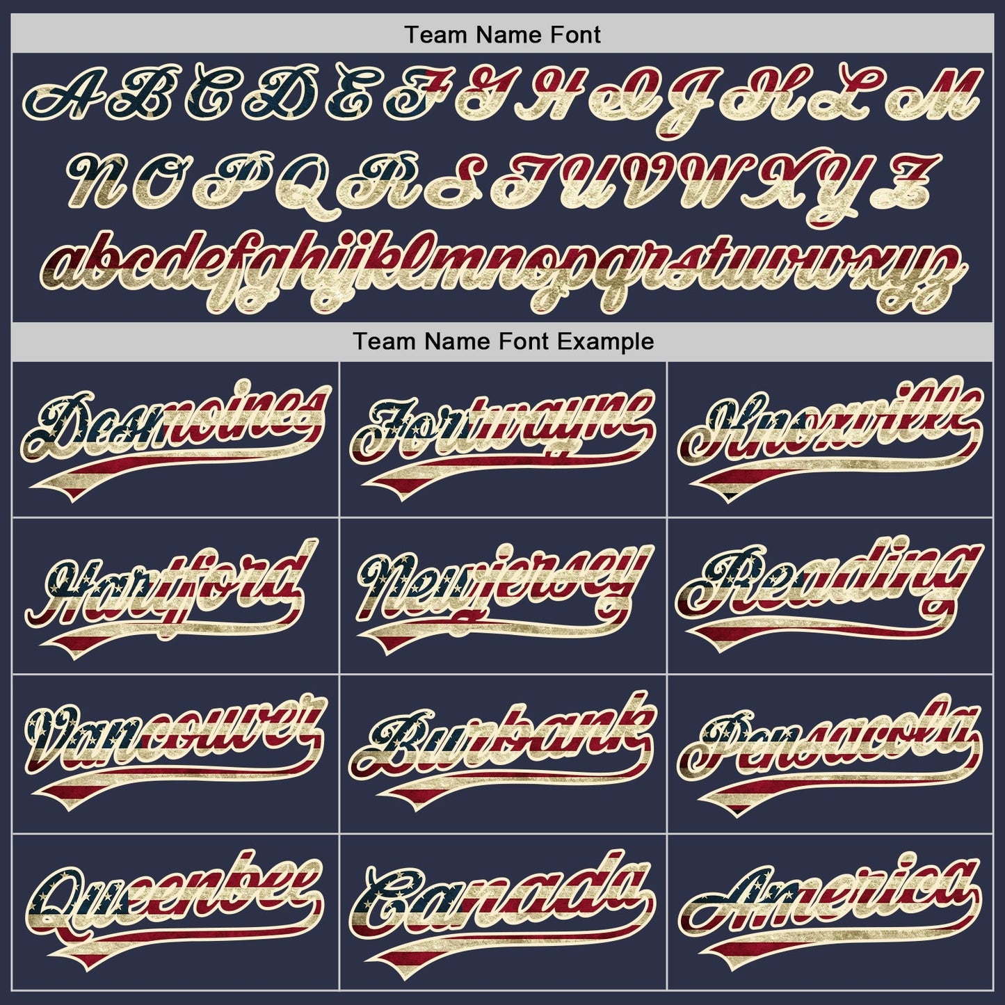 Custom Navy Vintage USA Flag Cream-Red Authentic Throwback Baseball Jersey baseball jersey product view 4