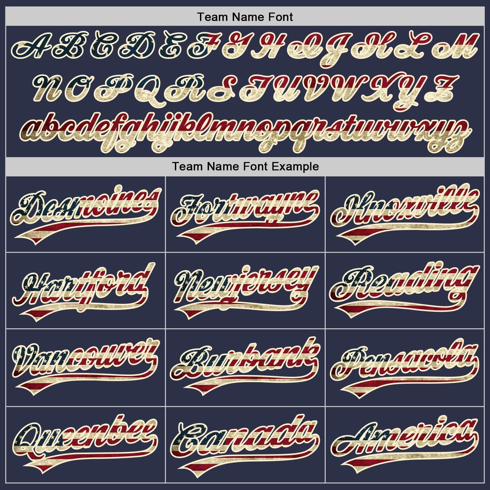 Custom Navy Vintage USA Flag Cream-Red Authentic Throwback Baseball Jersey baseball jersey product view 4