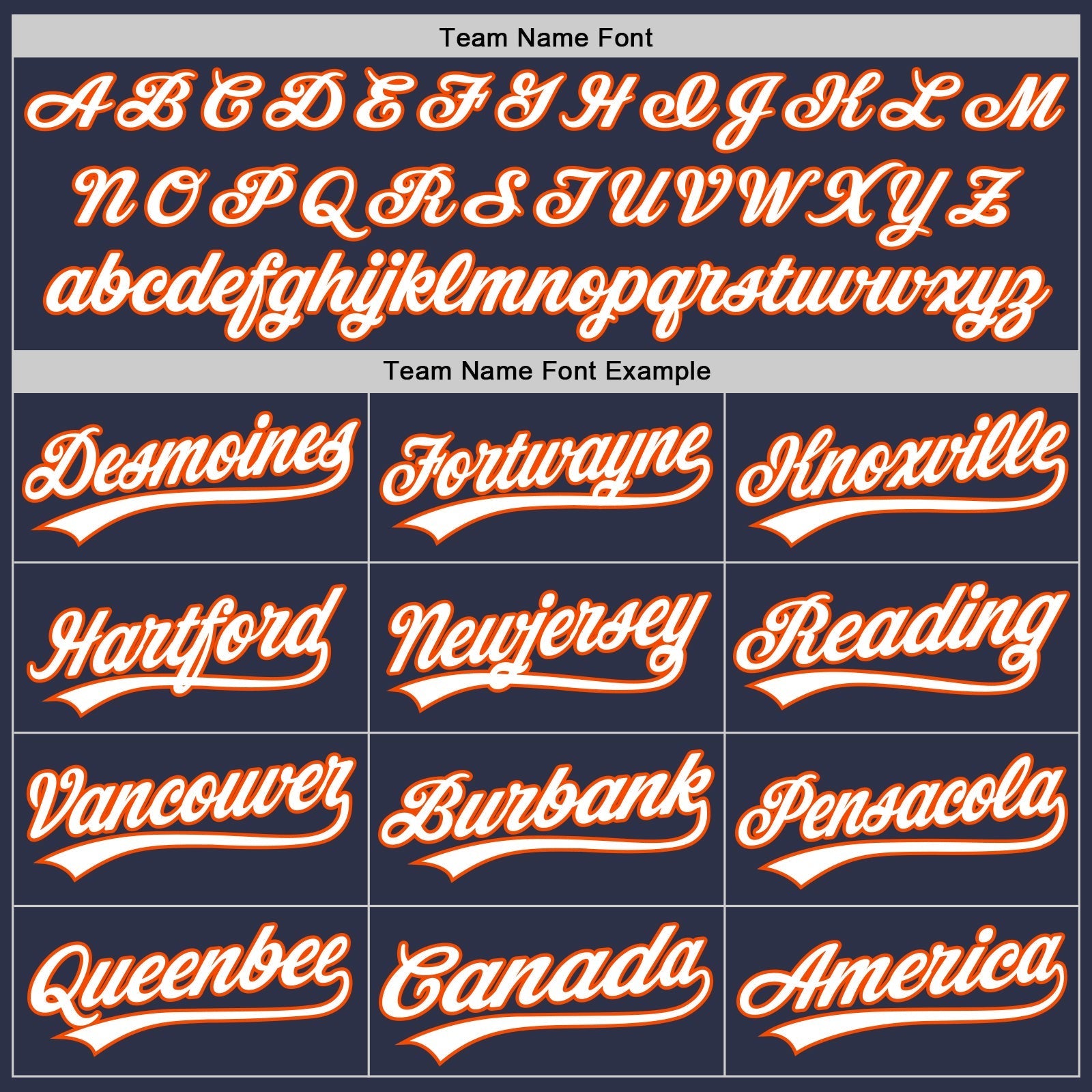 Custom Navy White-Orange Authentic Throwback Baseball Jersey baseball jersey product view 4