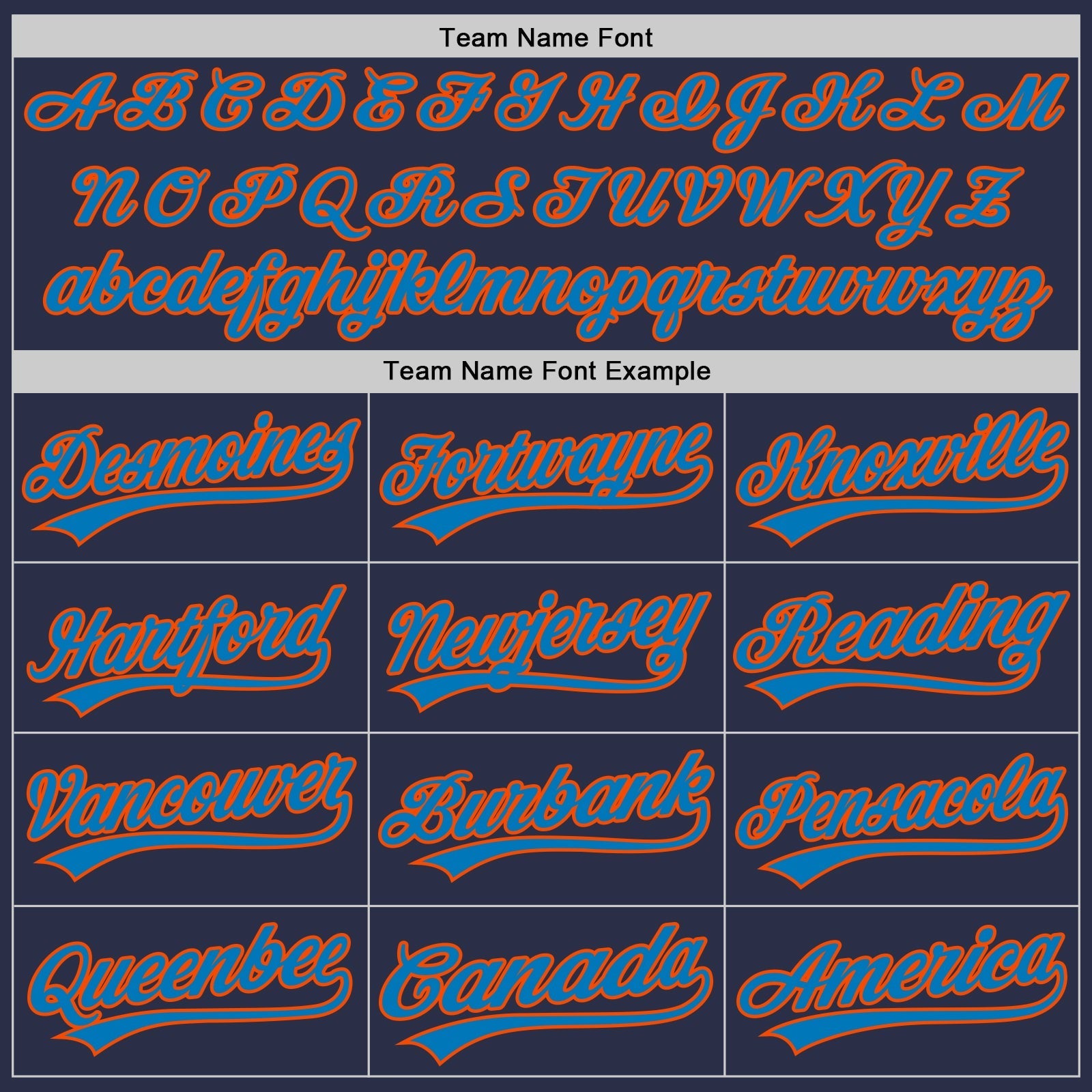 Custom Navy Blue-Orange Authentic Throwback Baseball Jersey baseball jersey product view 4
