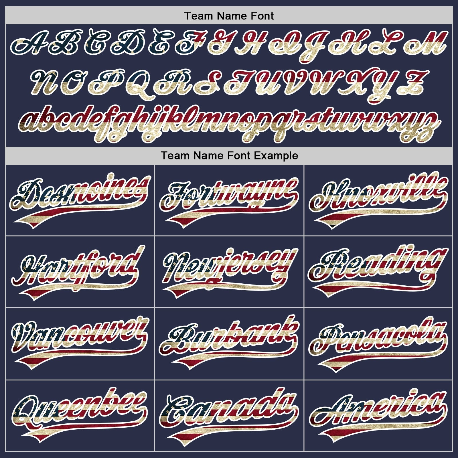 Custom Navy Vintage USA Flag-White Authentic Throwback Baseball Jersey baseball jersey product view 4