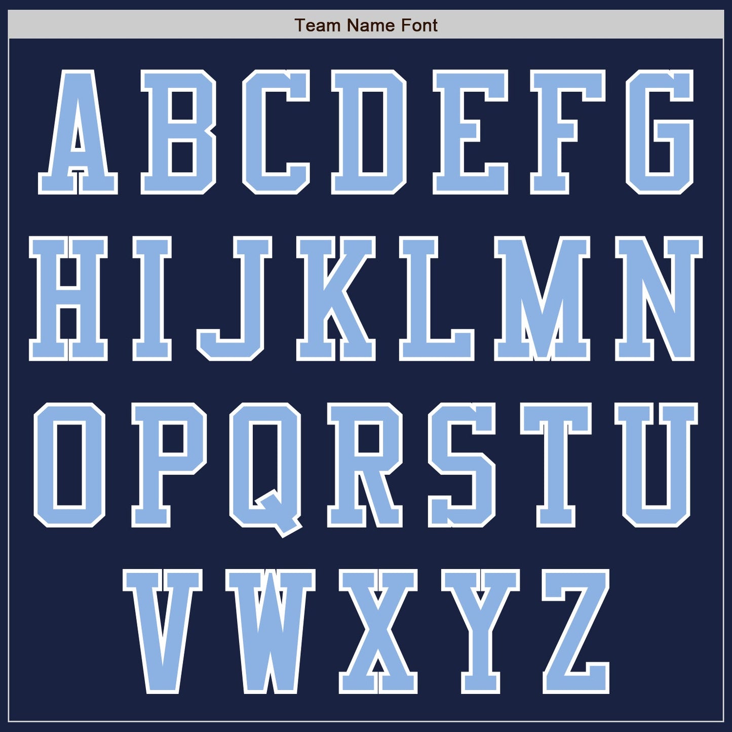 Custom Navy Light Blue-White Authentic Baseball Jersey baseball jersey product view 3