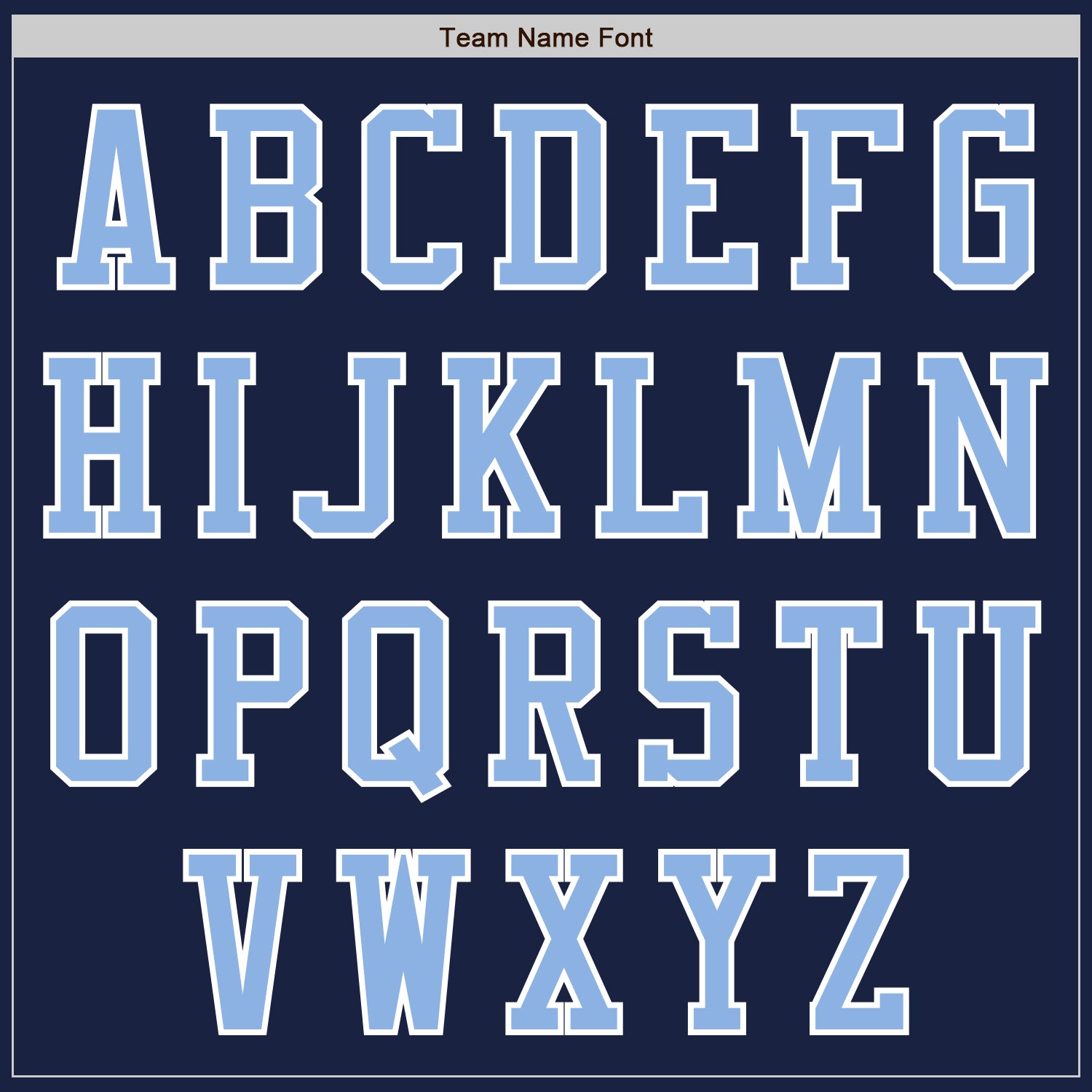 Custom Navy Light Blue-White Authentic Baseball Jersey baseball jersey product view 3