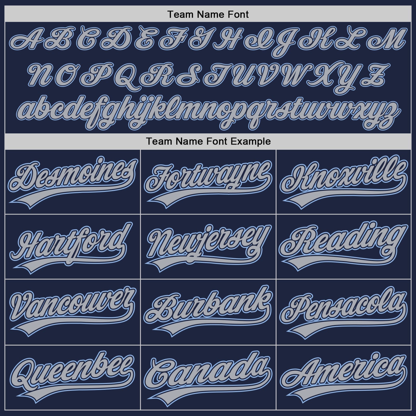 Custom Navy Gray-Light Blue Authentic Baseball Jersey baseball jersey product view 4