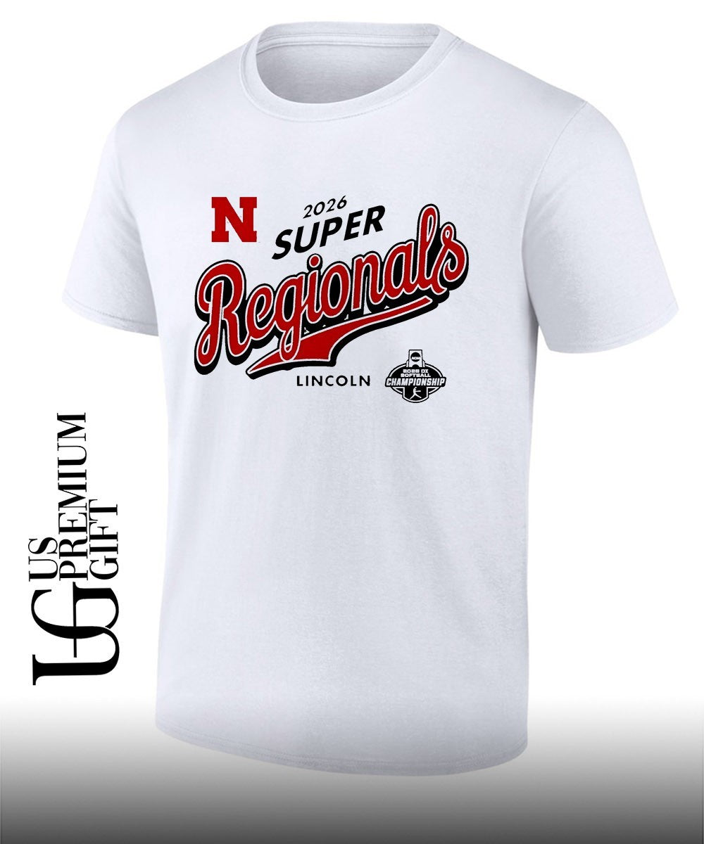 Nebraska Huskers Softball 2026 Super Regionals shirt Unisex T-shirt, Sweatshirt, Hoodie, Long Sleeve Tee - T-Shirt, Sweatshirt, Hoodie