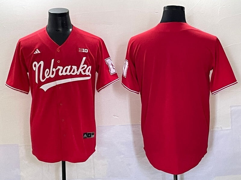 Nebraska Cornhuskers College Football Jersey football jersey product view 1
