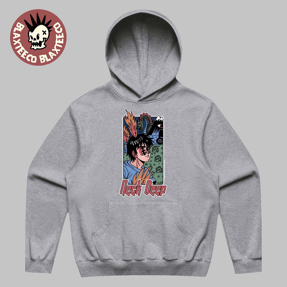 Neck Deep LNOTGY 10 Year Merch Collection Manga Hoodie Unisex T-shirt, Sweatshirt, Hoodie, Long Sleeve Tee - T-Shirt, Sweatshirt, Hoodie
