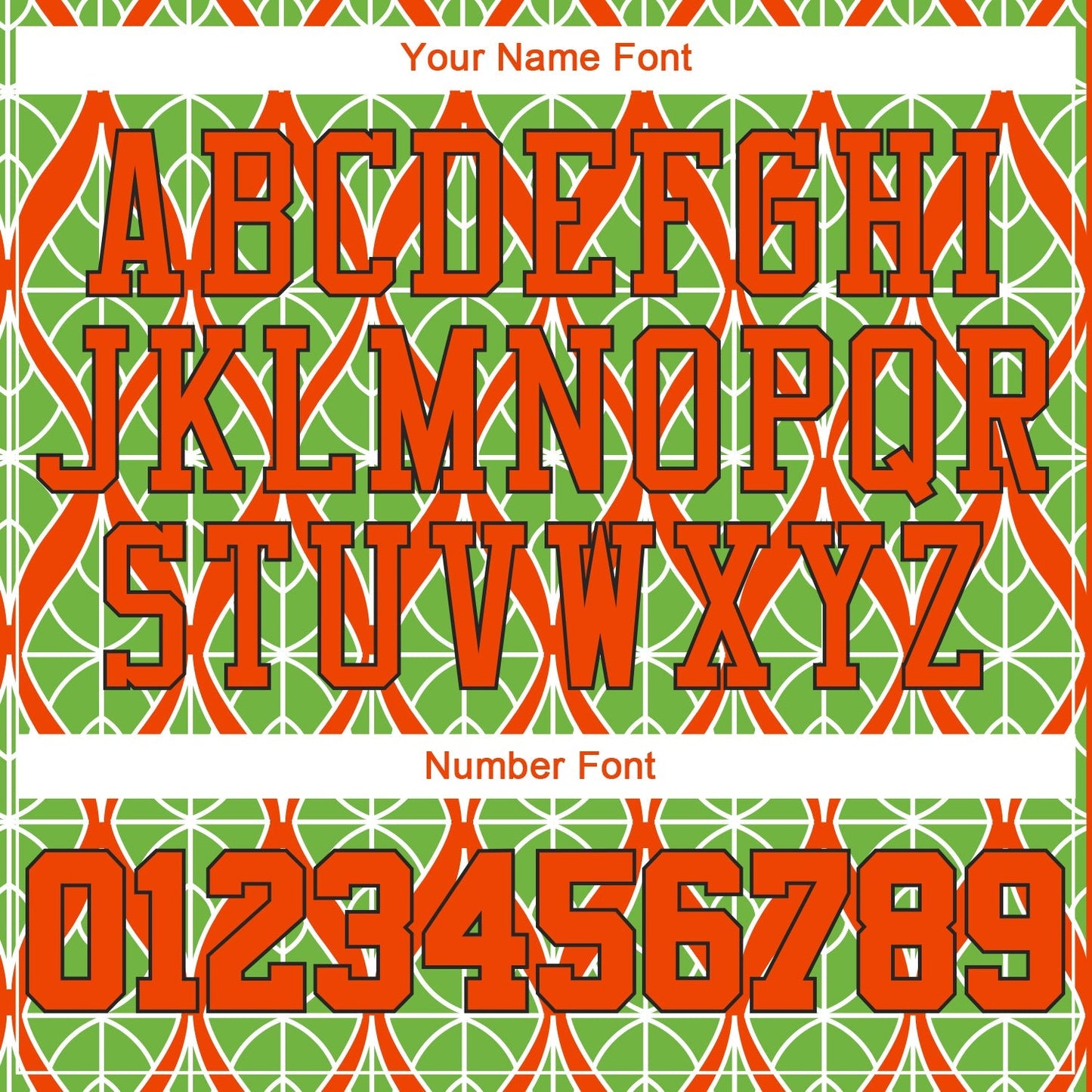 Custom Neon Green Orange-Black 3D Pattern Design Authentic Baseball Jersey baseball jersey product view 5