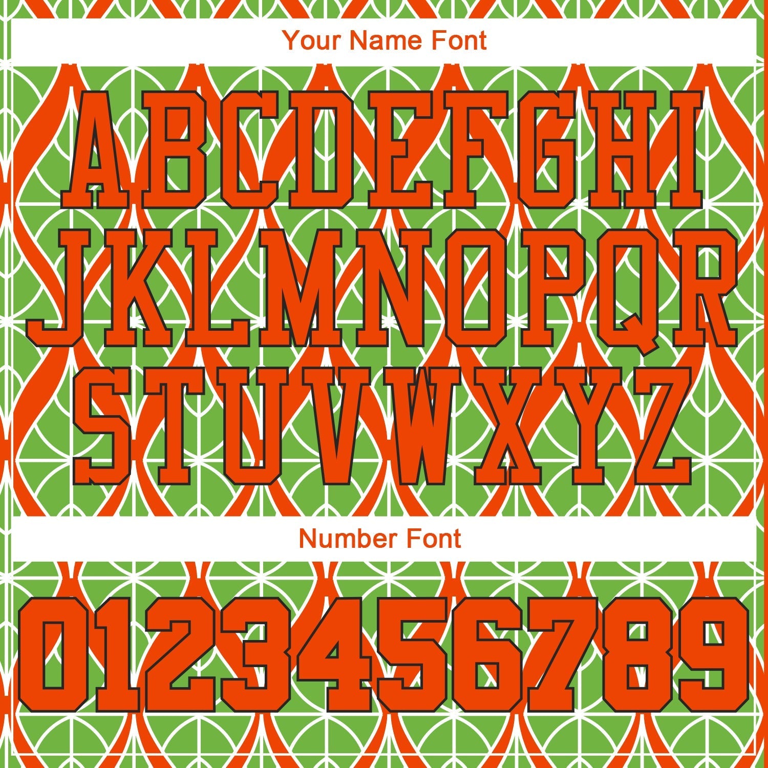 Custom Neon Green Orange-Black 3D Pattern Design Authentic Baseball Jersey baseball jersey product view 5