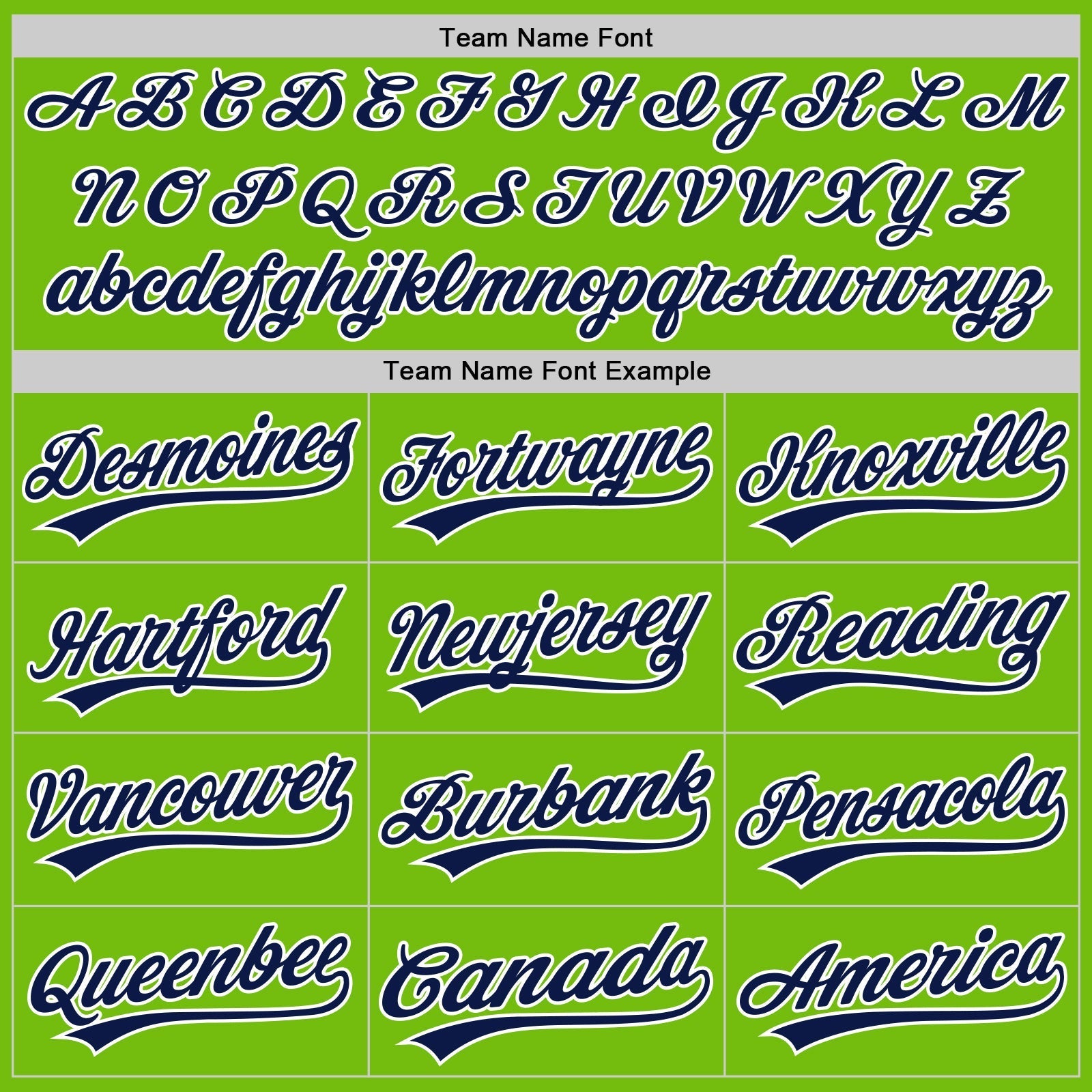 Custom Neon Green Navy Pinstripe Navy-White Authentic Baseball Jersey baseball jersey product view 4
