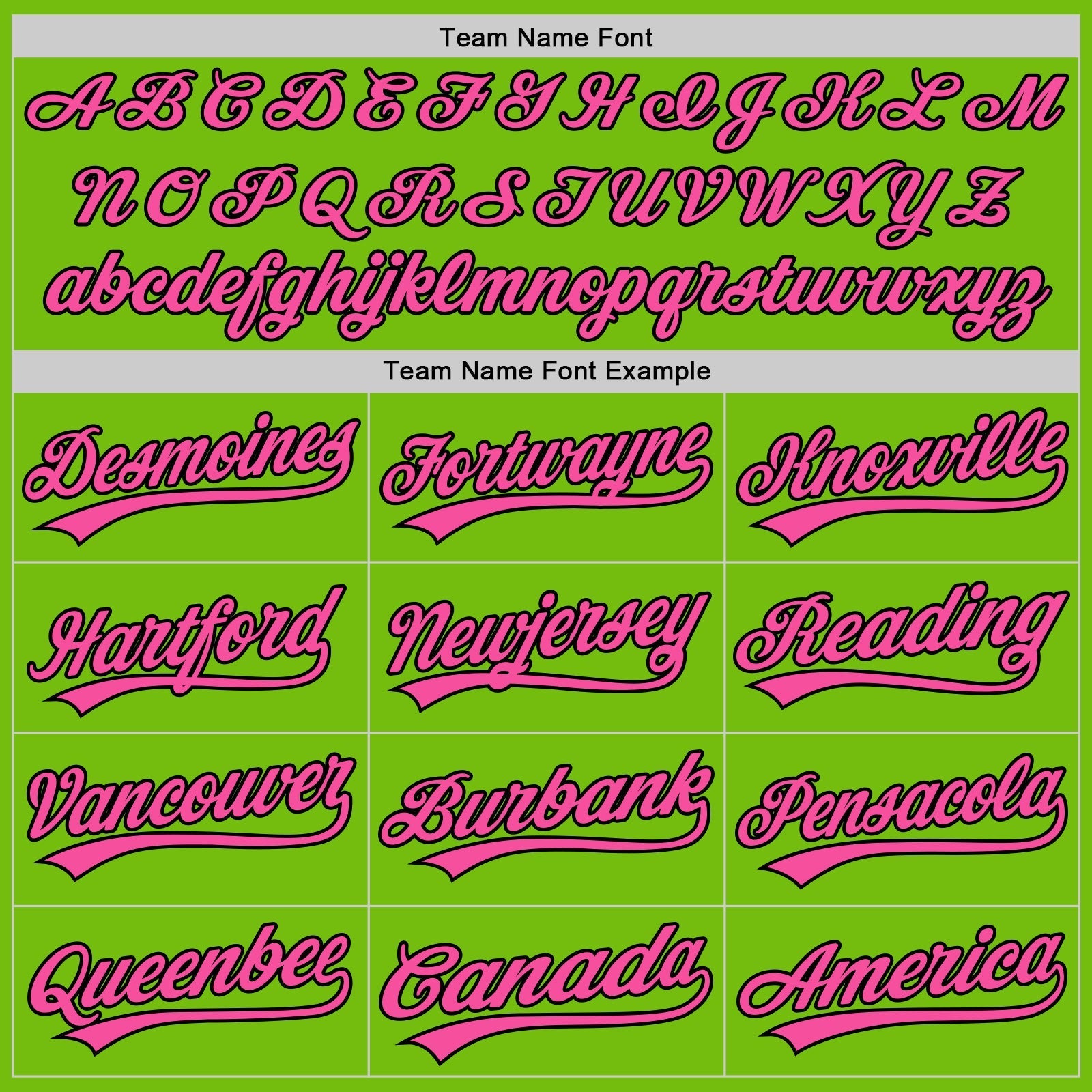 Custom Neon Green Pink-Black Authentic Baseball Jersey baseball jersey product view 4