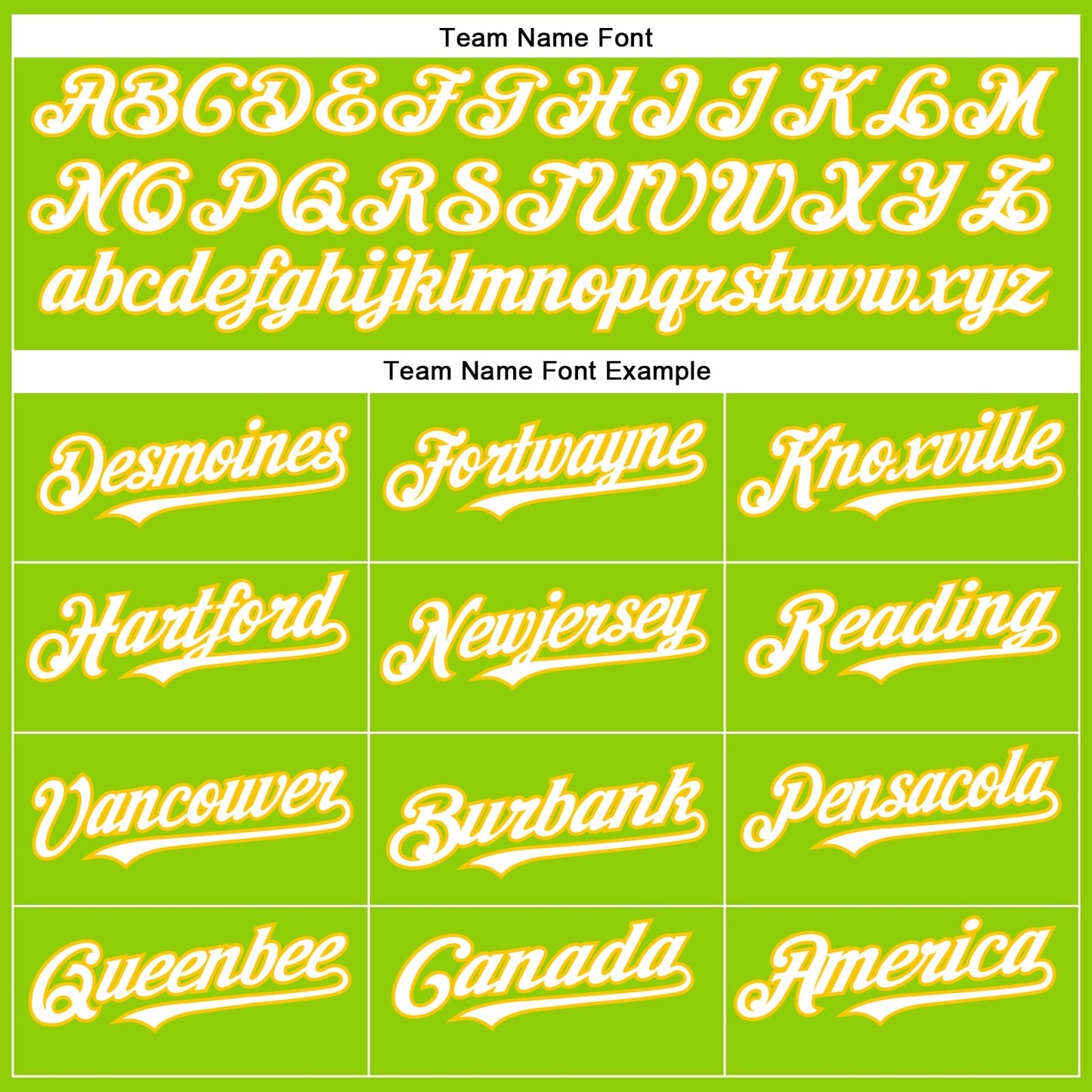 Custom Neon Green White-Yellow Authentic Baseball Jersey baseball jersey product view 4