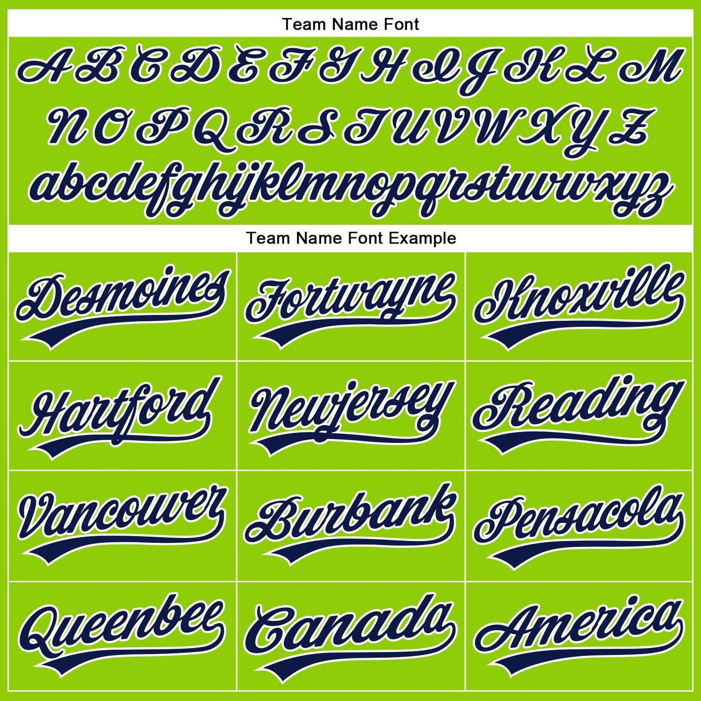 Custom Neon Green Navy Pinstripe White Authentic Baseball Jersey baseball jersey product view 4