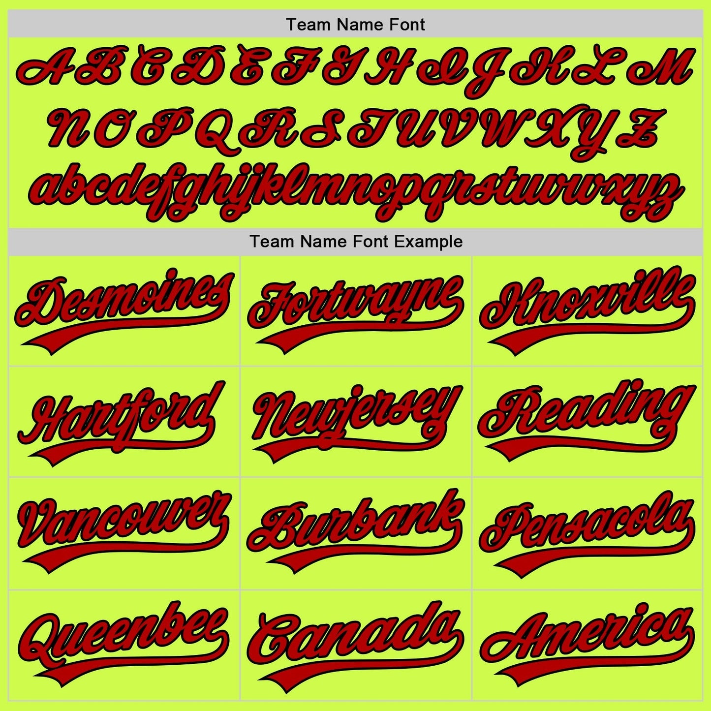 Custom Neon Green Red-Black Authentic Throwback Baseball Jersey baseball jersey product view 4