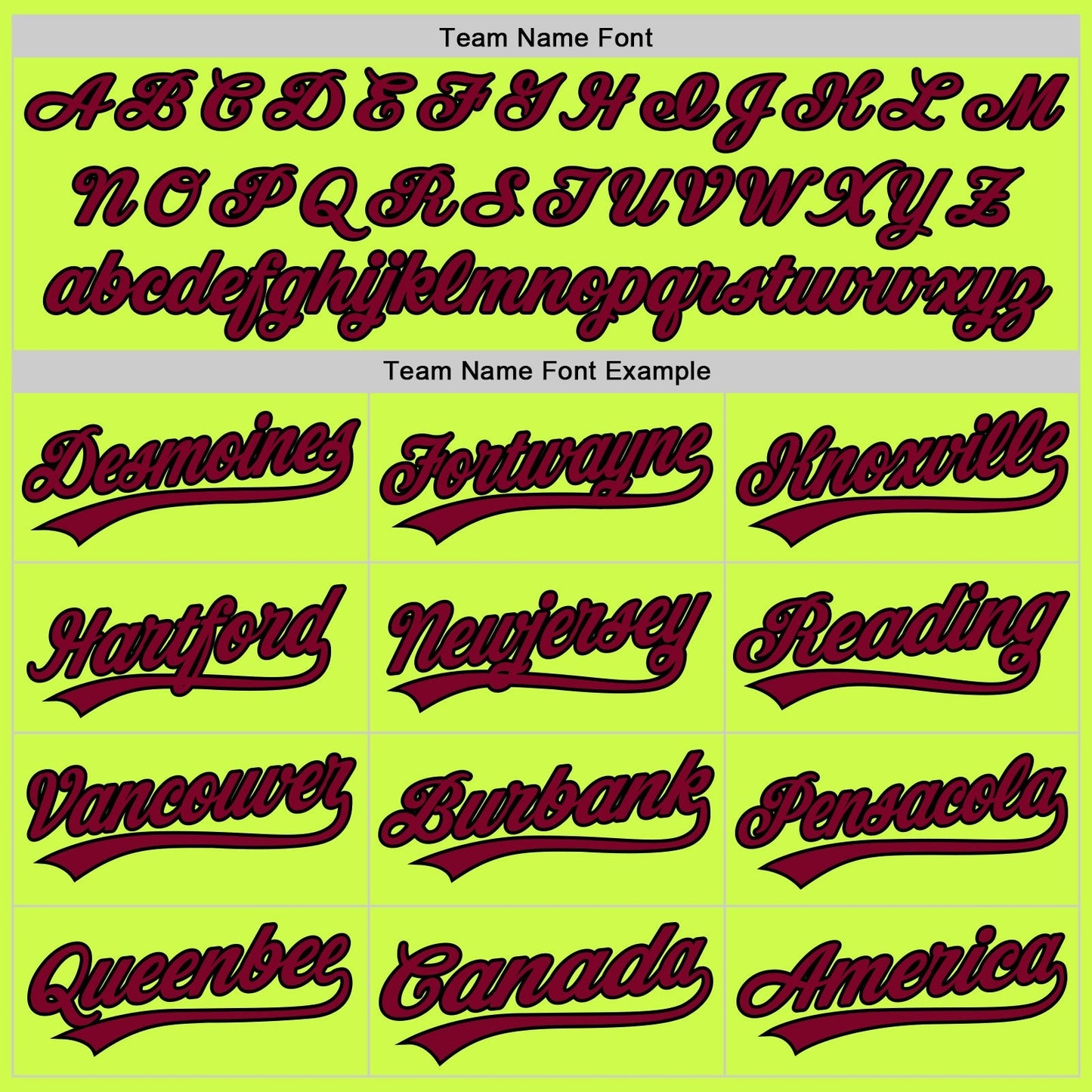 Custom Neon Green Maroon-Black Authentic Throwback Baseball Jersey baseball jersey product view 4