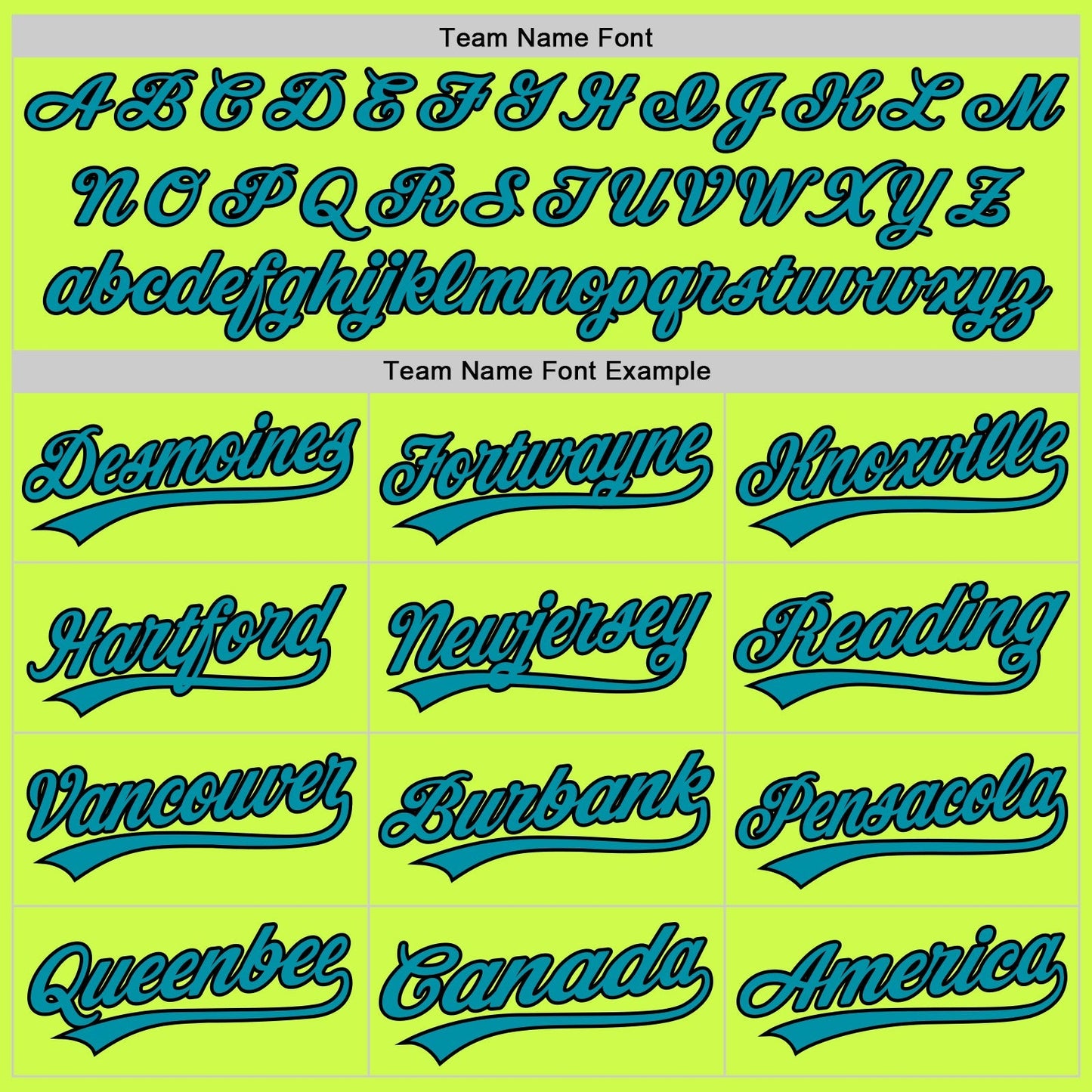 Custom Neon Green Teal-Black Authentic Throwback Baseball Jersey baseball jersey product view 4