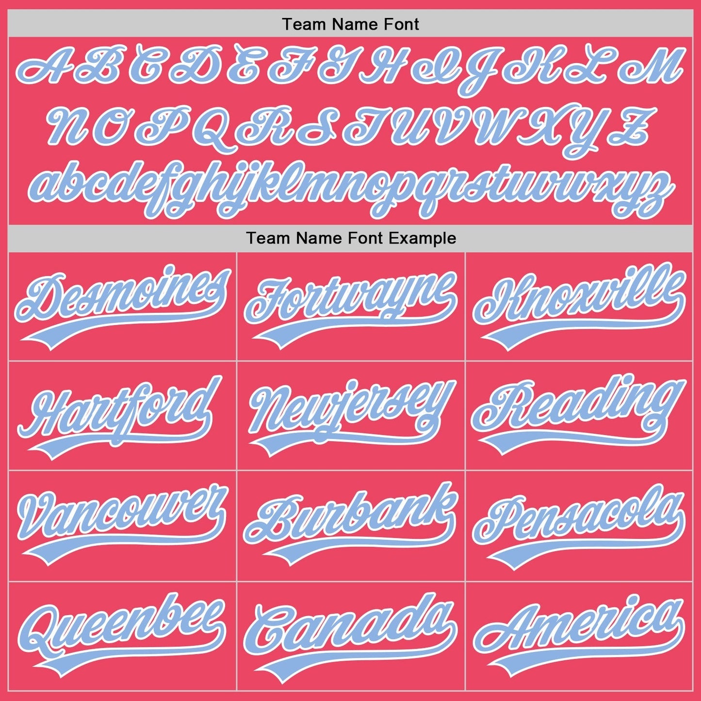 Custom Neon Pink Light Blue-White Authentic Baseball Jersey baseball jersey product view 4