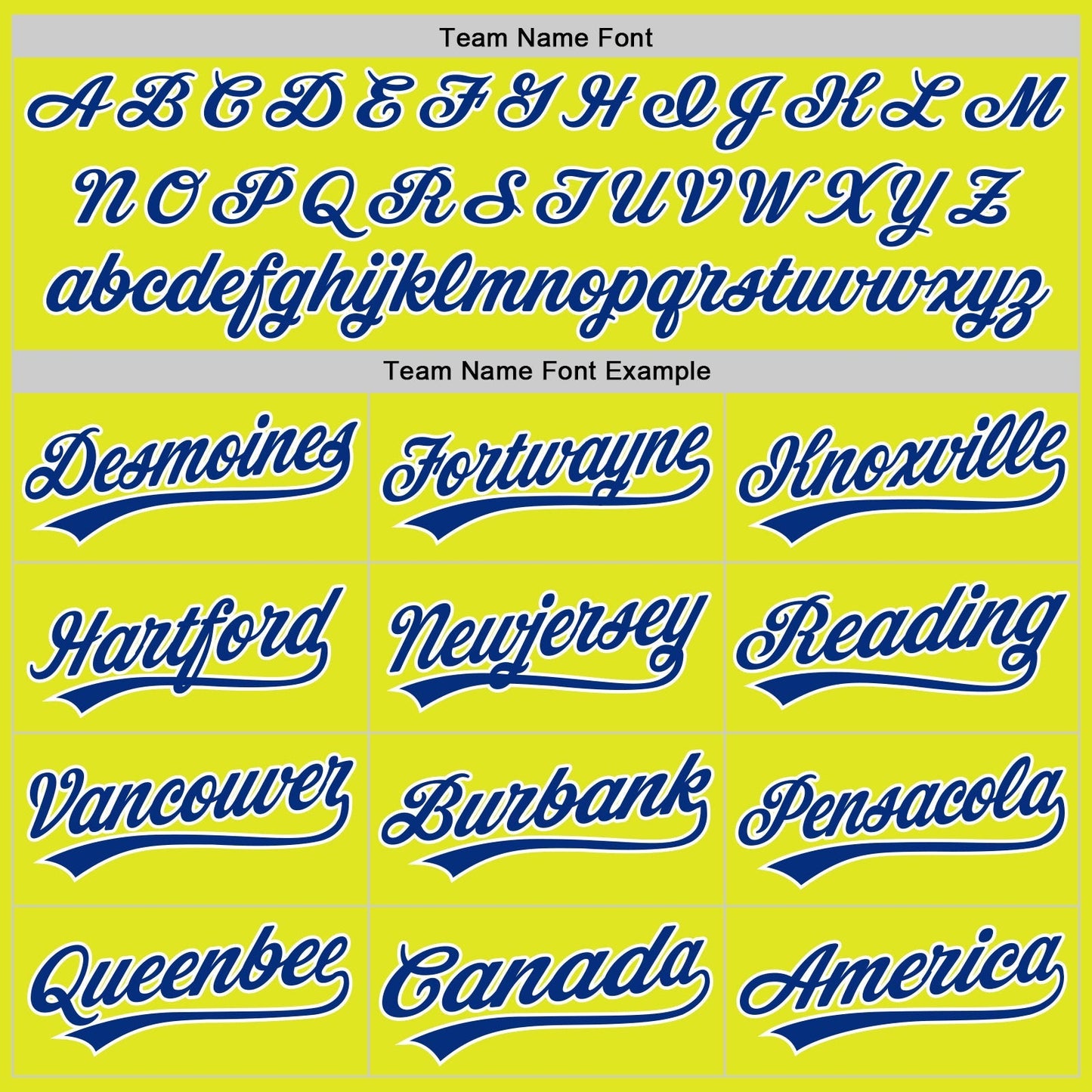 Custom Neon Yellow Royal-White Authentic Baseball Jersey baseball jersey product view 4