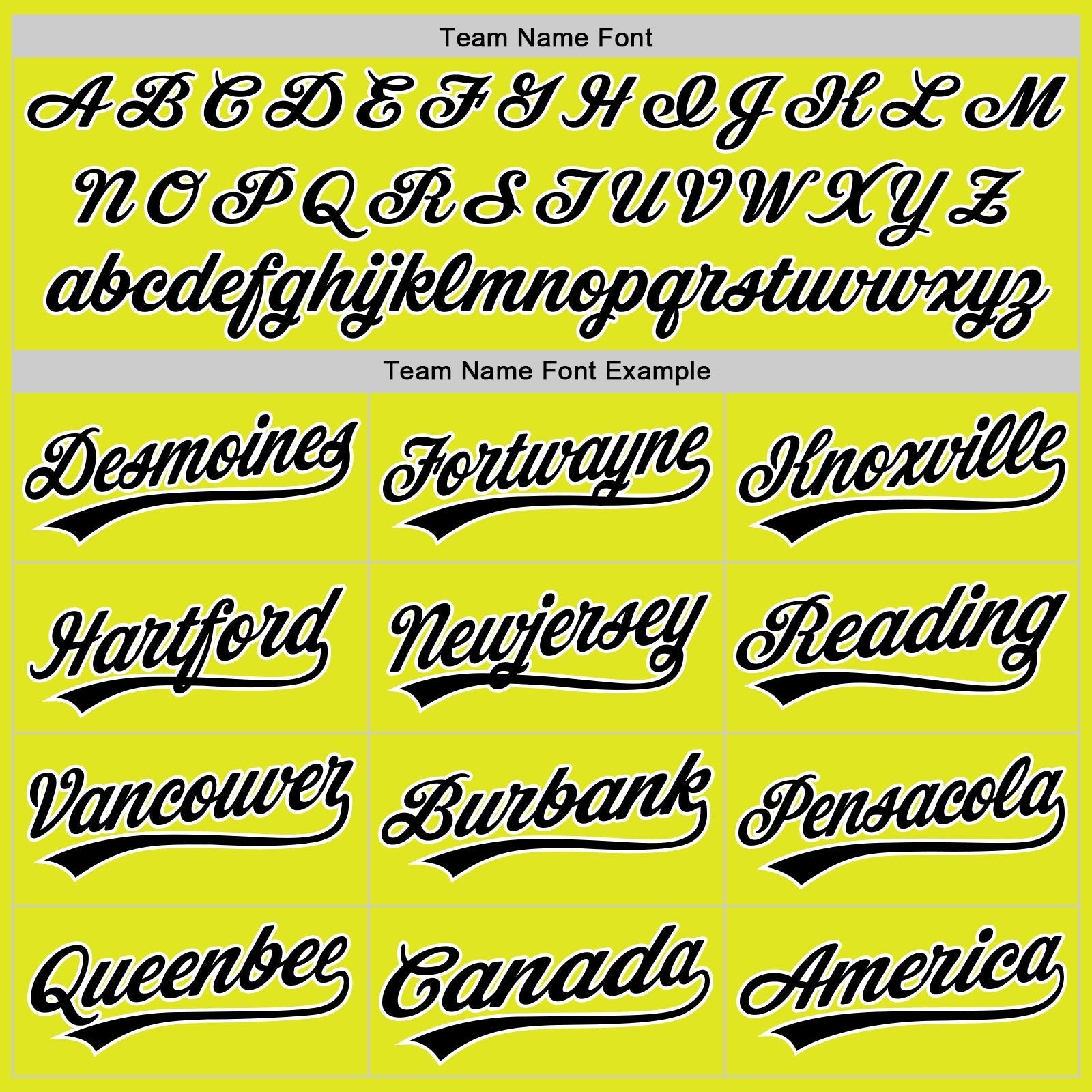 Custom Neon Yellow Black-White Authentic Baseball Jersey baseball jersey product view 4
