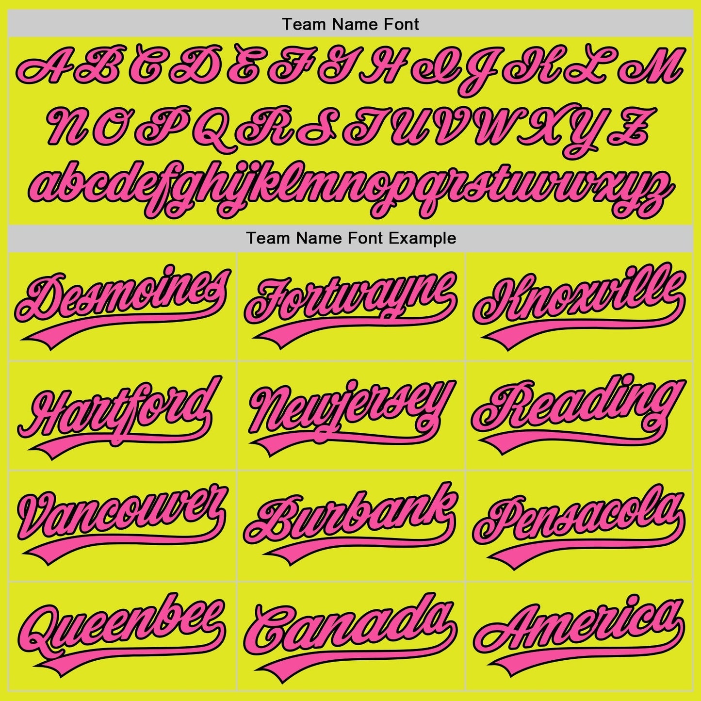 Custom Neon Yellow Pink-Black Authentic Baseball Jersey baseball jersey product view 4