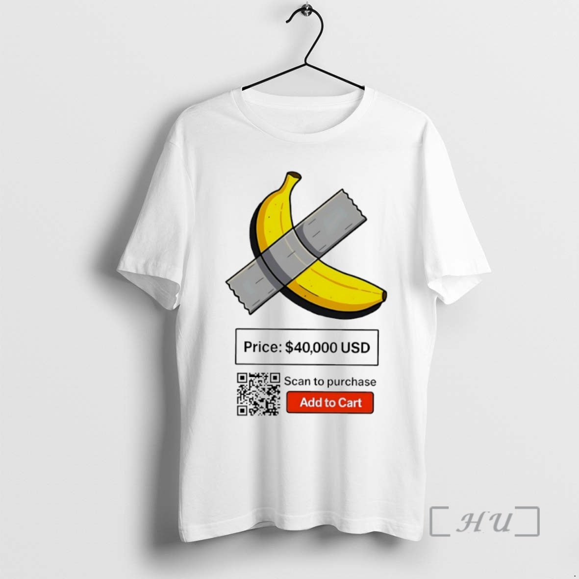 New 40k Banana Tape Scan To Purchase Circle - T-Shirt, Sweatshirt, Hoodie