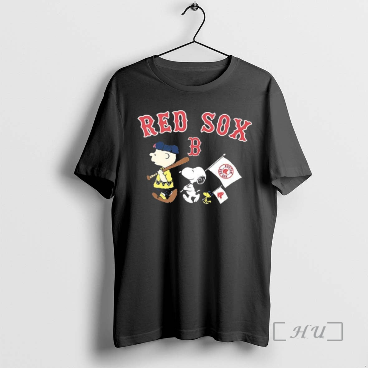 New Boston Red Sox X Peanuts Flag 2 Sided - T-Shirt, Sweatshirt, Hoodie