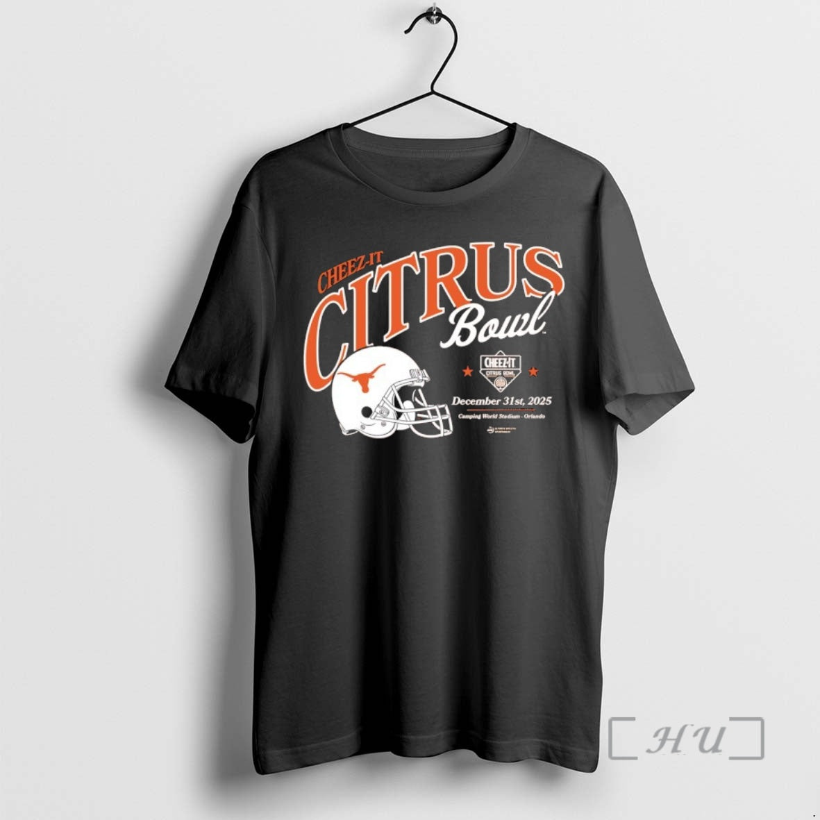 New Cheez It Citrus Bowl 2025 Texas Longhorns Football Helmet - T-Shirt, Sweatshirt, Hoodie