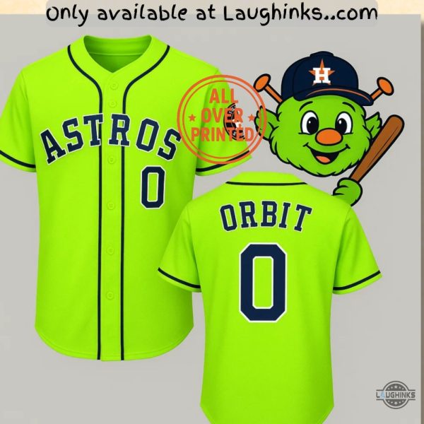 New Houston Astros Orbit Vapor Baseball Jersey Shirt 2025 baseball jersey product view 1