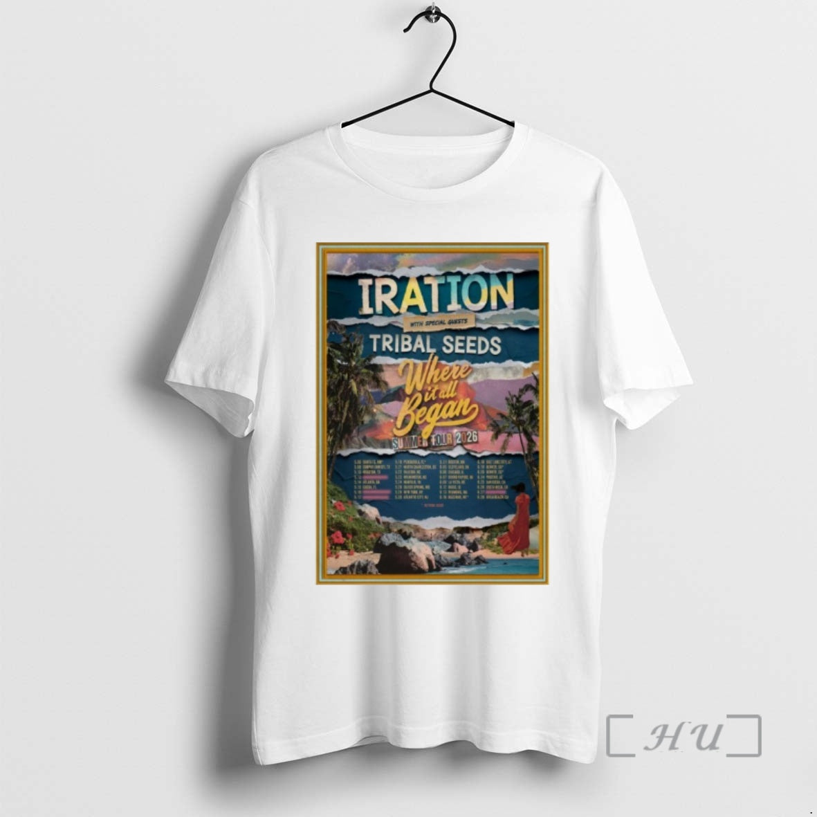 New Iration With Special Guests Tribal Seeds Where It All Began Summer Tour 2026 Premium - T-Shirt, Sweatshirt, Hoodie