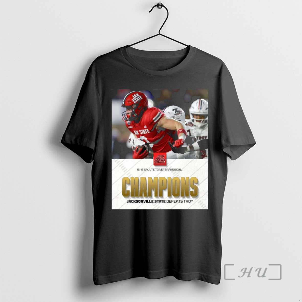 New Jacksonville State Defeats Troy Is4s Salute To Veterans Bowl Champions Premium T Shirts Sweater - T-Shirt, Sweatshirt, Hoodie