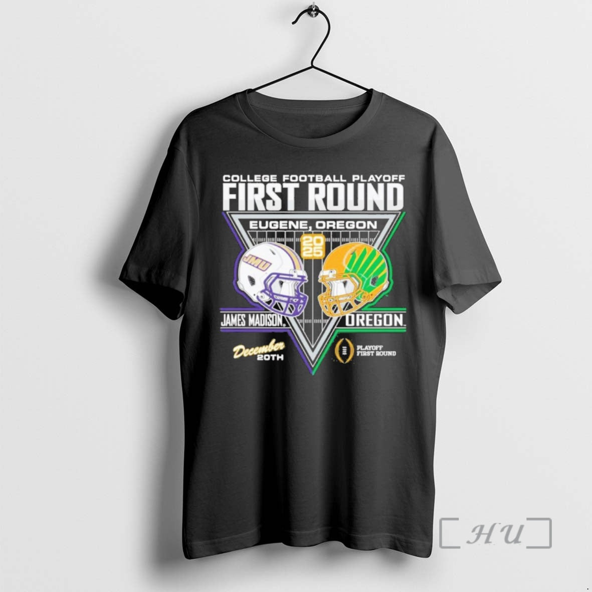 New James Madison Dukes Football 2025 College Football Playoffs 1st Round Match Up Dec 20 - T-Shirt, Sweatshirt, Hoodie