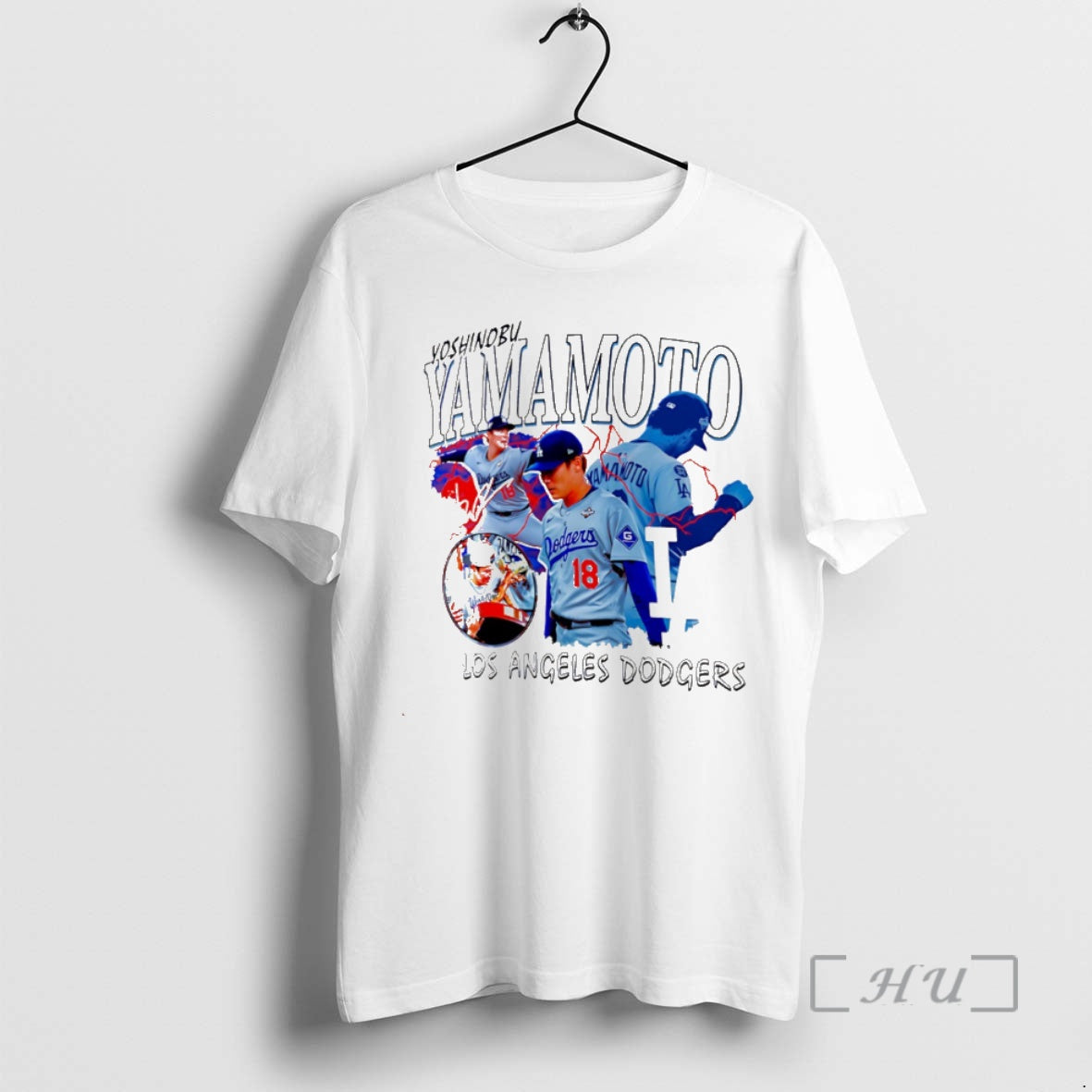New Los Angeles Dodgers Yoshinobu Yamamoto Cream Montage Christmas - T-Shirt, Sweatshirt, Hoodie