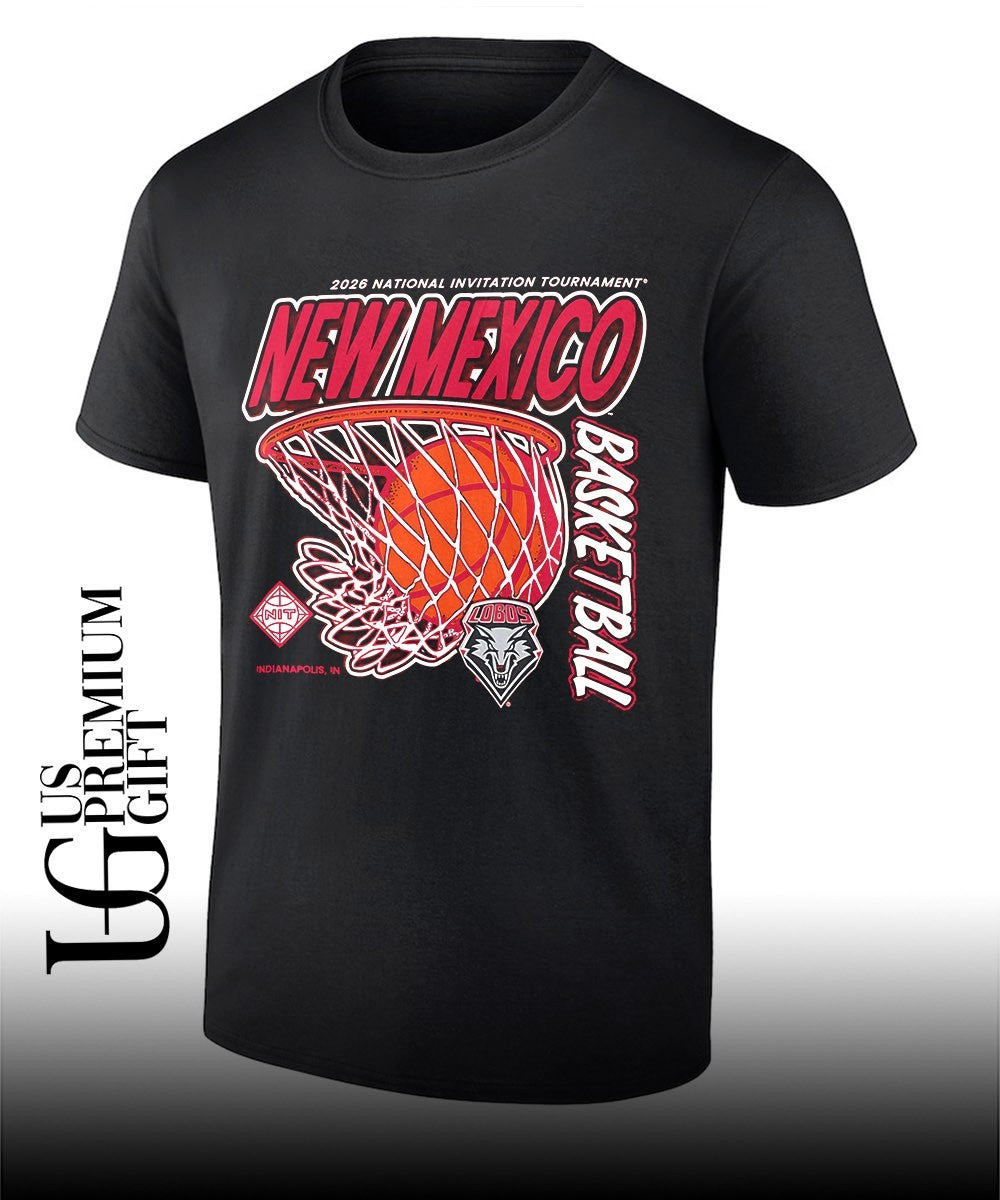 New Mexico Lobos DI Mens Basketball Postseason NIT National Invitation Tournament 2026 shirt - T-Shirt, Sweatshirt, Hoodie