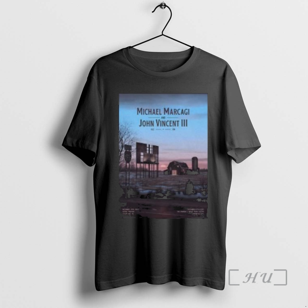 New Michael Marcagi And John Vincent Cleveland Oh December 19 20 2025 Circle Black Premium - T-Shirt, Sweatshirt, Hoodie