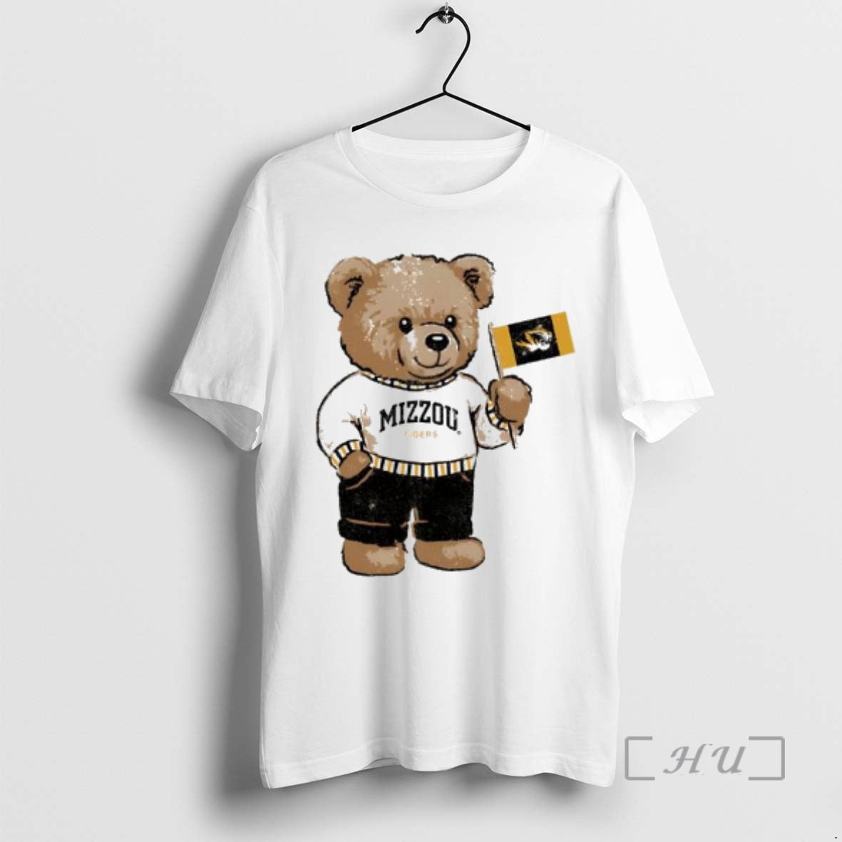New Mizzou Tigers Teddy Bear Flag Butter - T-Shirt, Sweatshirt, Hoodie