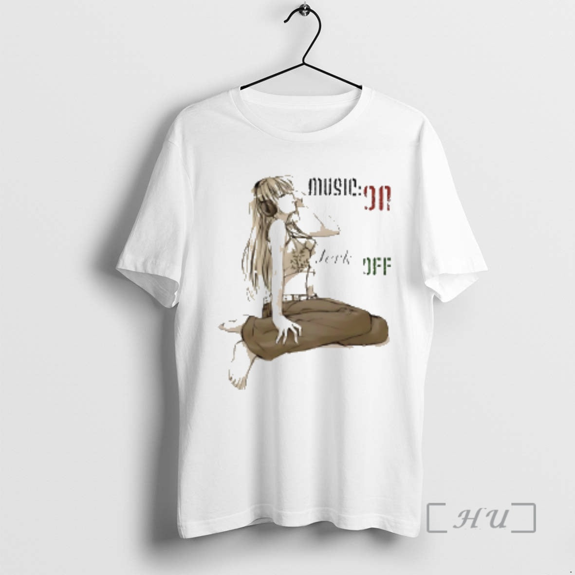 New Music On Jerk Off Anime - T-Shirt, Sweatshirt, Hoodie
