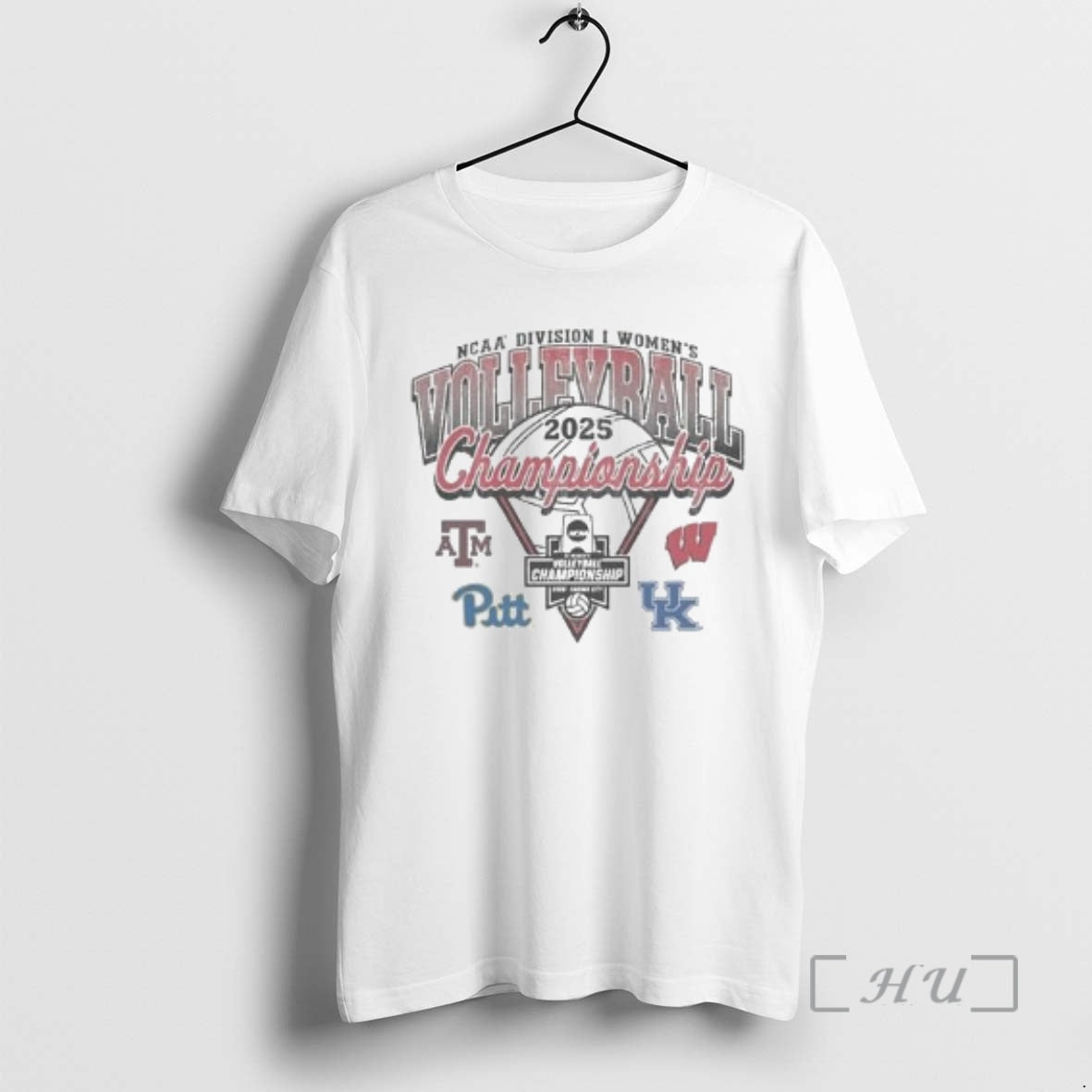 New Ncaa Division I Womens Volleyball 2025 Championship Final Four Circle White Premium T Shirts - T-Shirt, Sweatshirt, Hoodie